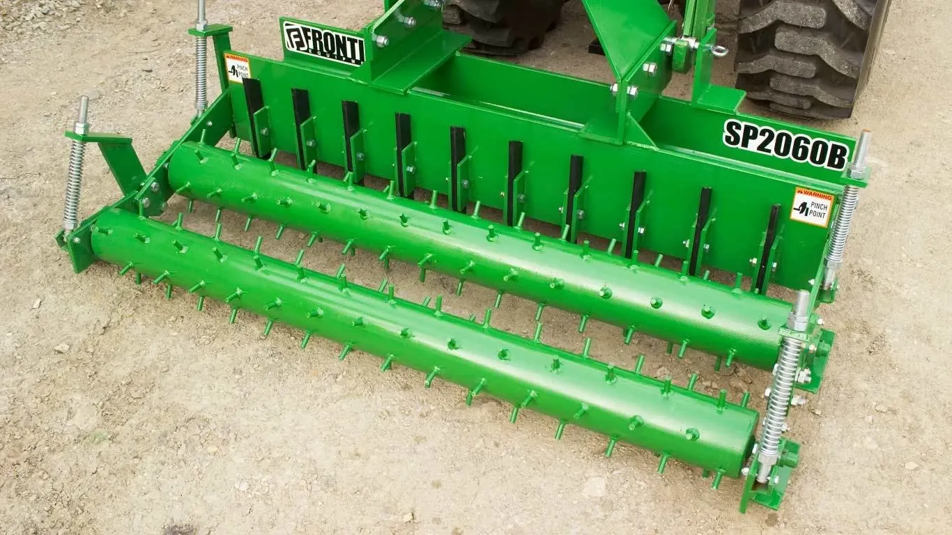 SP20 Series Soil Pulverizer attached to tractor
