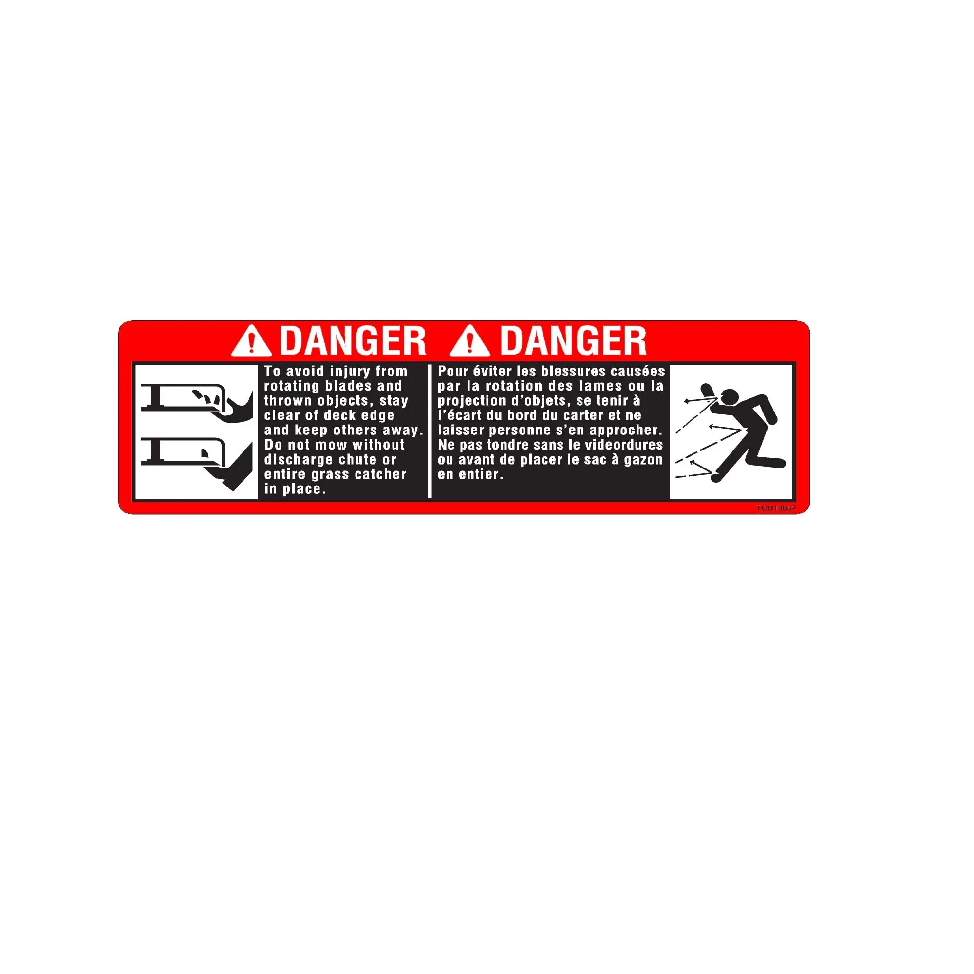 LABEL, DANGER (ENG/FR)