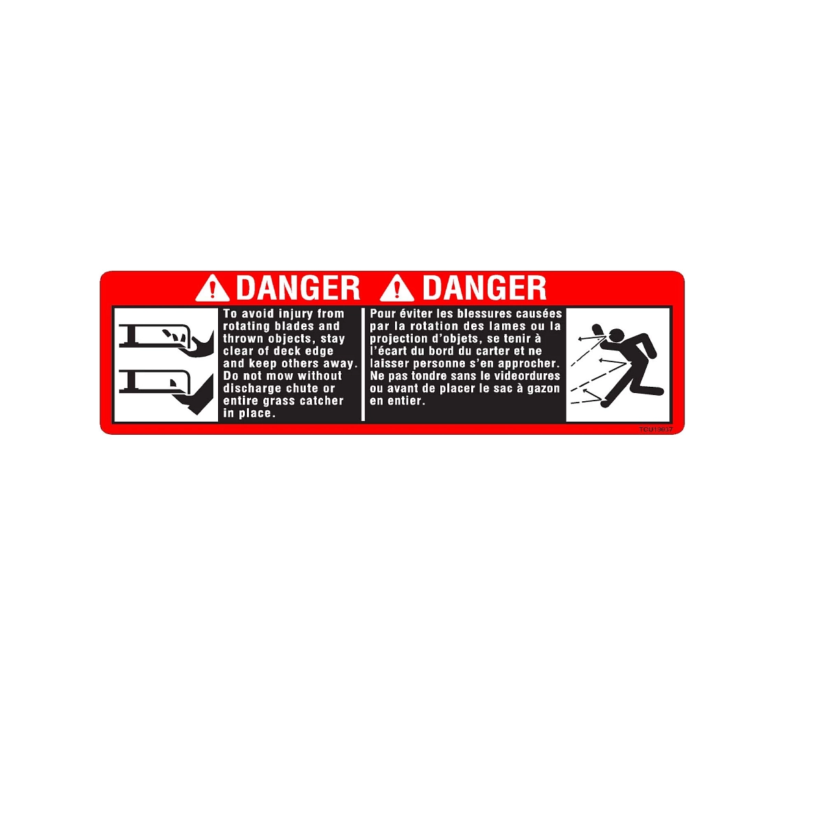 Label, Danger (Eng/Fr)