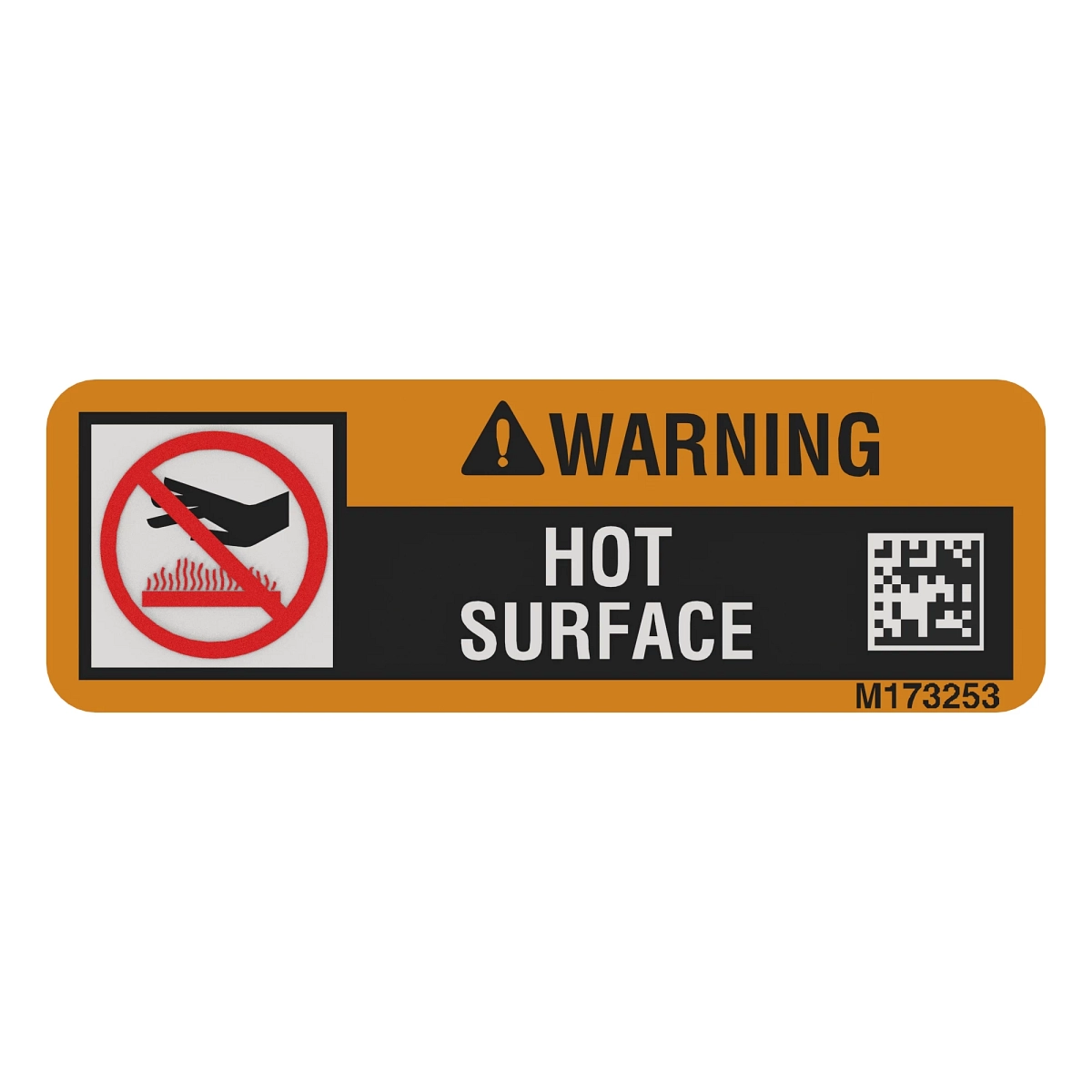 Label, Warning (Hot Surfaces)