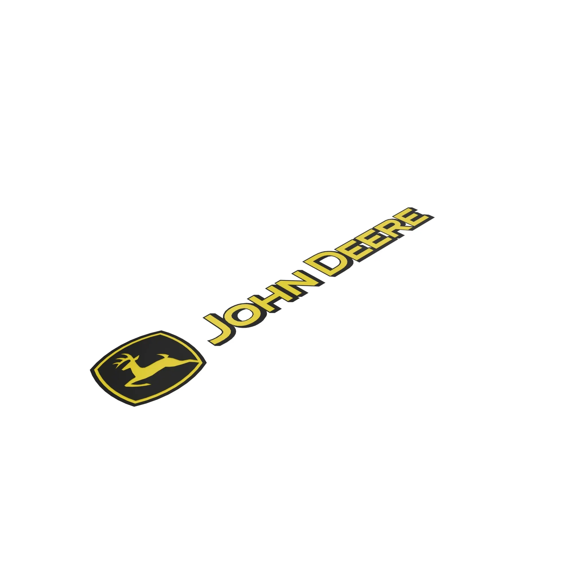 John Deere Leaping Deere with John Deere Decal - CQ44095