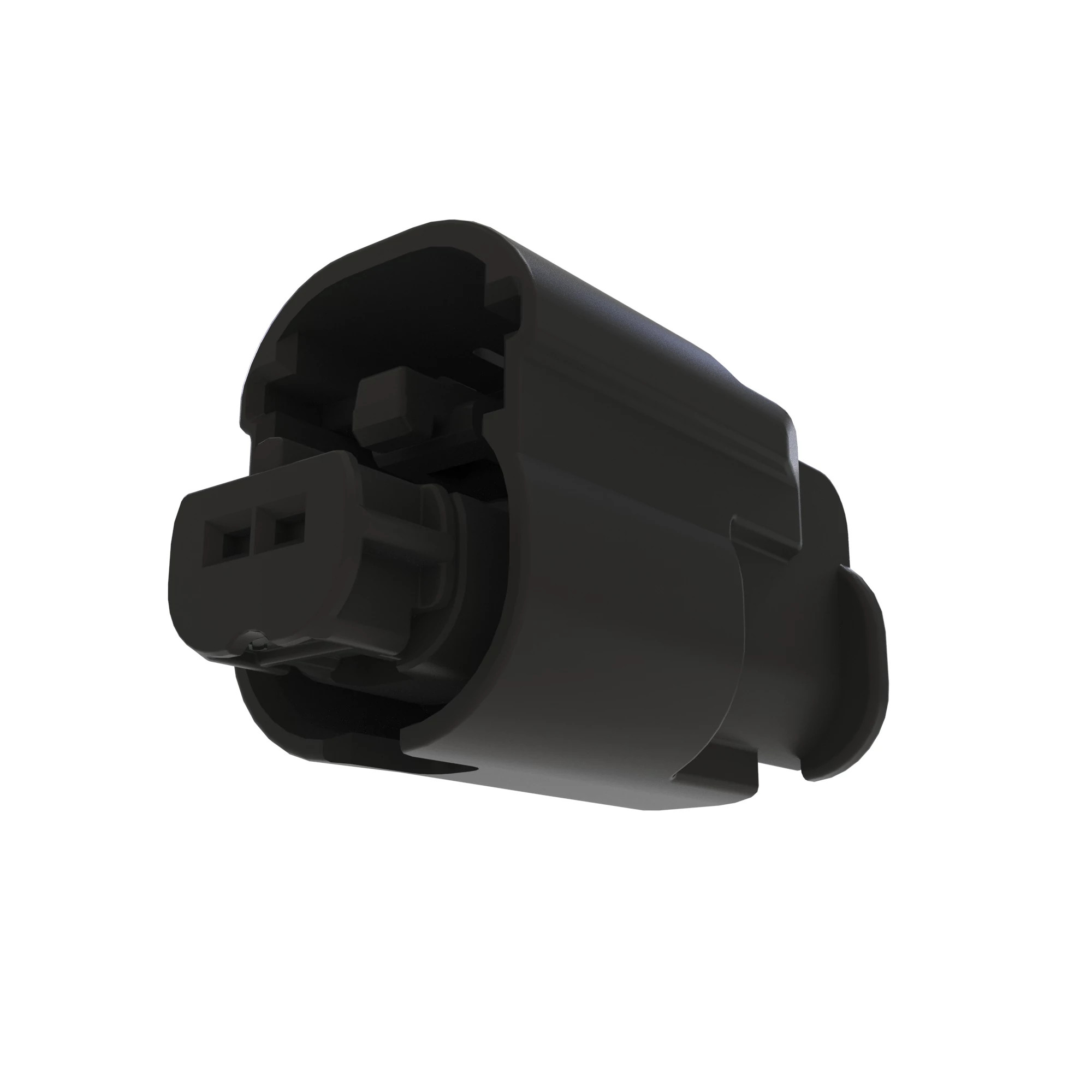 CONN TYCO MCON 2W MS BLK PLSTC