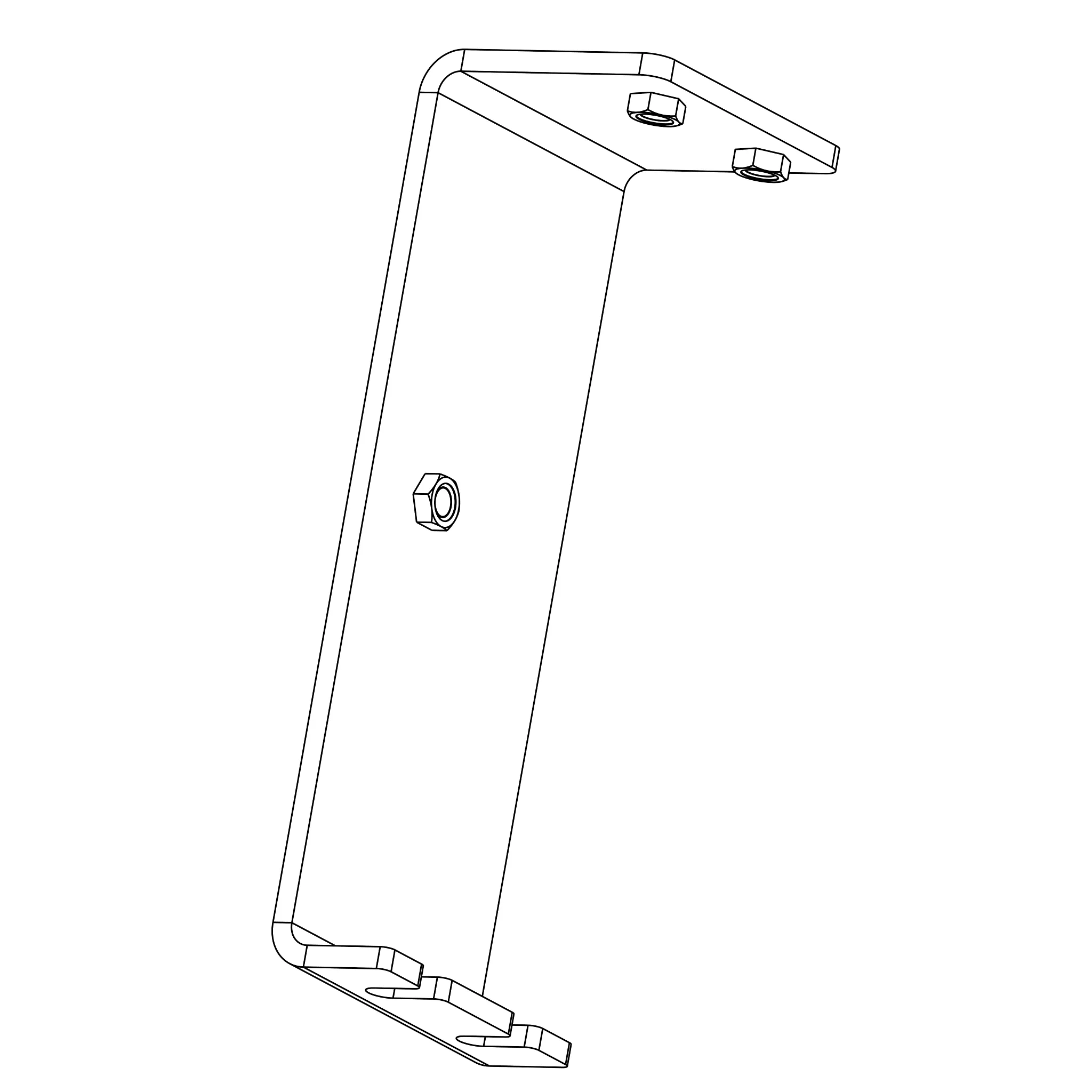 John Deere Fuel Tank Front Bracket - SJ302628