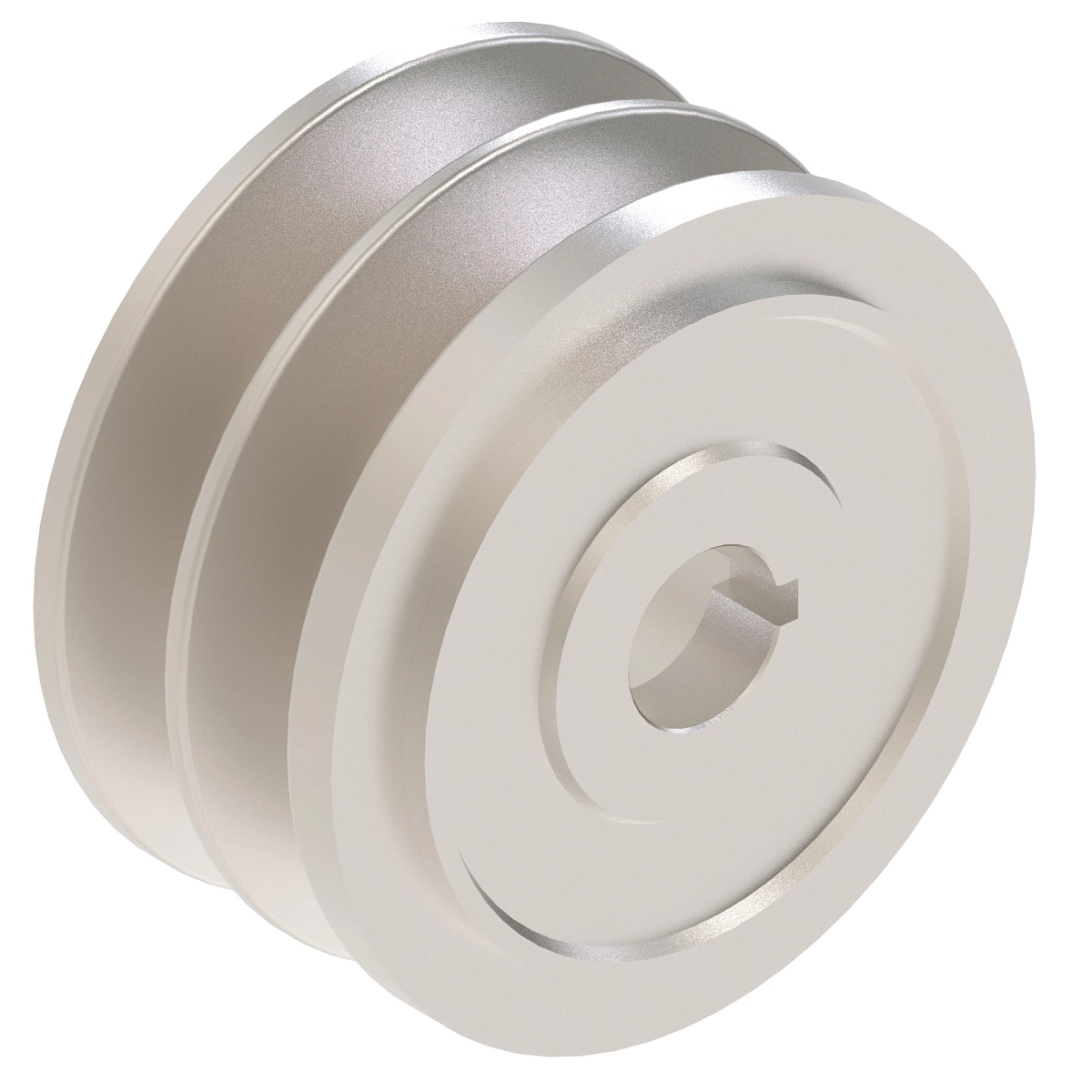 Pulley, 2 Grooves.
