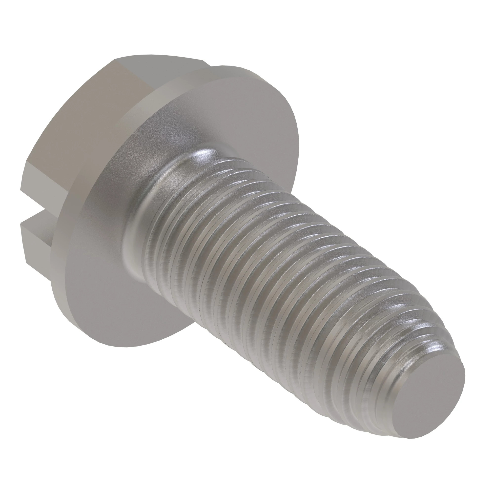 John Deere Hexagonal Flange Head Self-Tapping Screw, 0.19" X 1/2" - 37H201