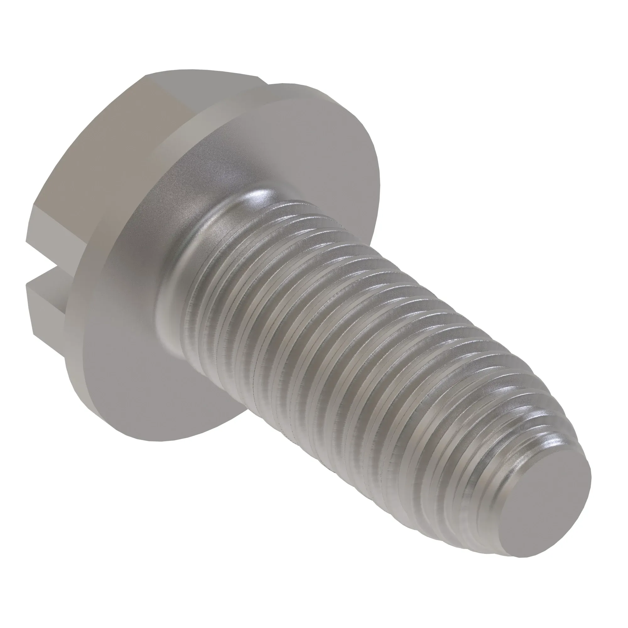 John Deere Hexagonal Flange Head Self-Tapping Screw, 0.19" X 1/2" - 37H201