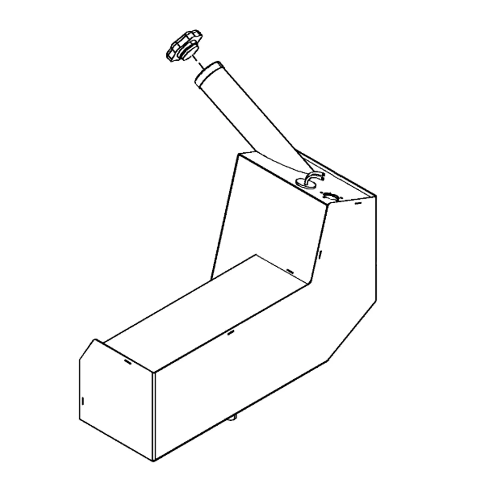 John Deere Fuel Tank Assembly - LW93017650