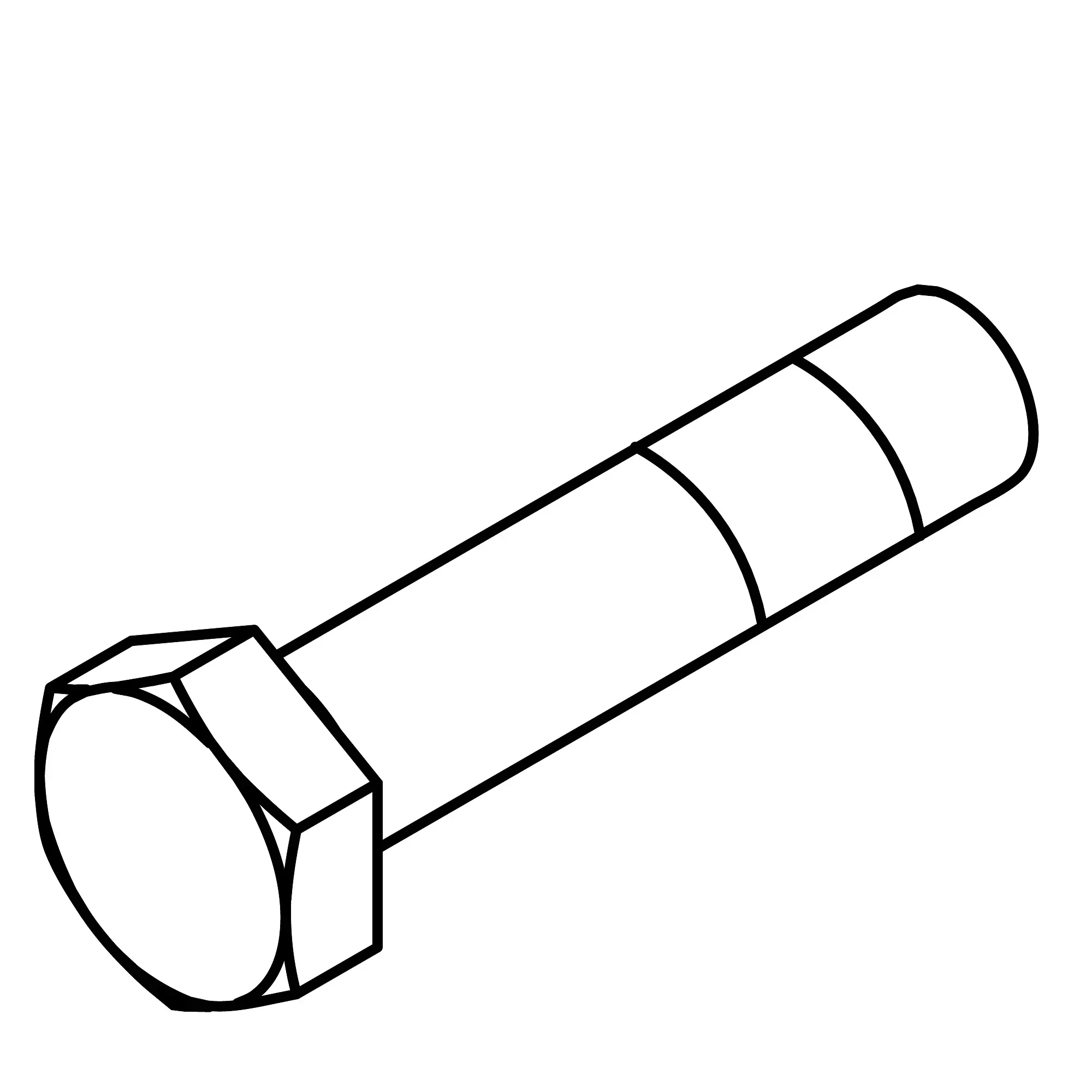 John Deere Cap Screw, M16 X 80 - E98183