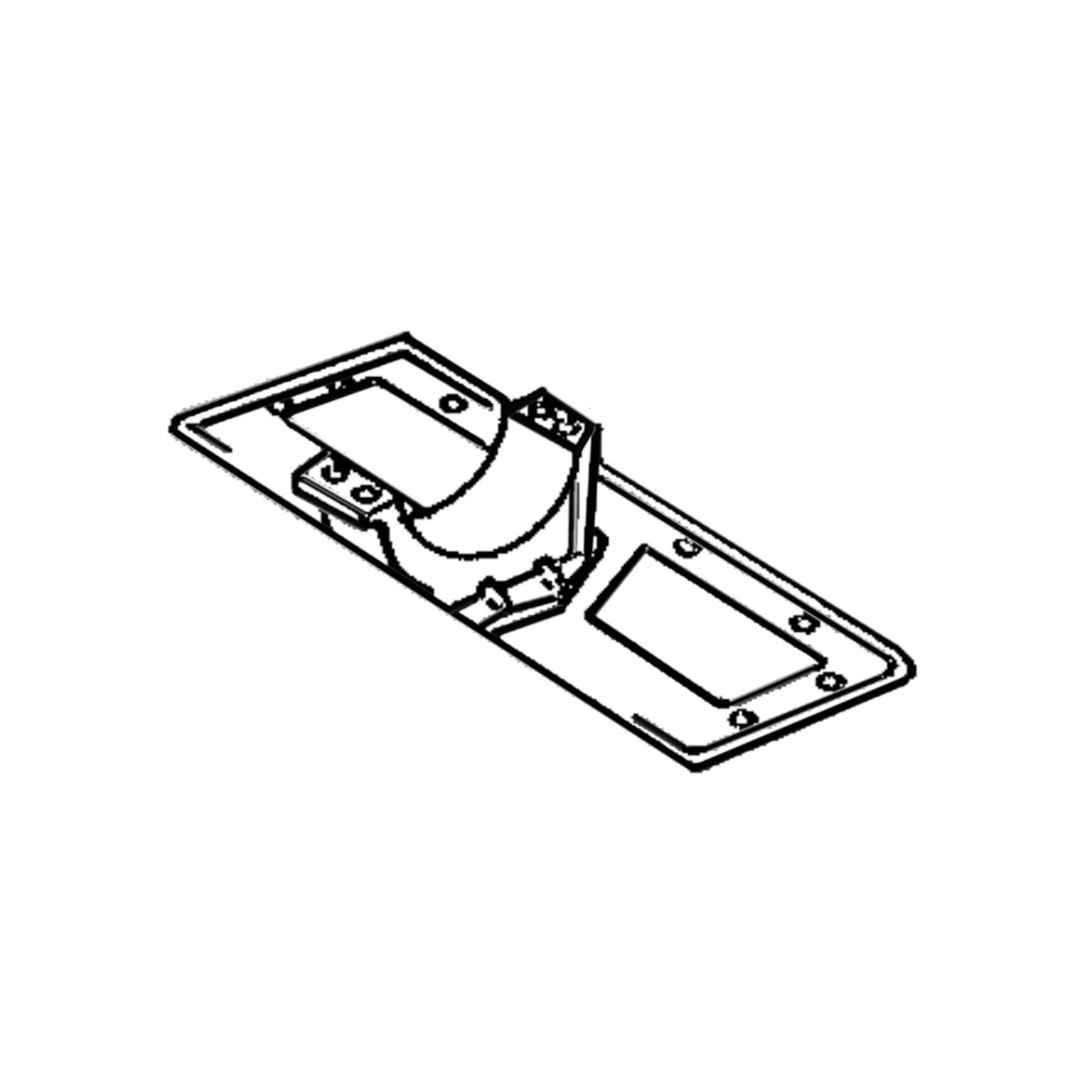 BASE,BLOWER,W/MOTOR SUPPORT
