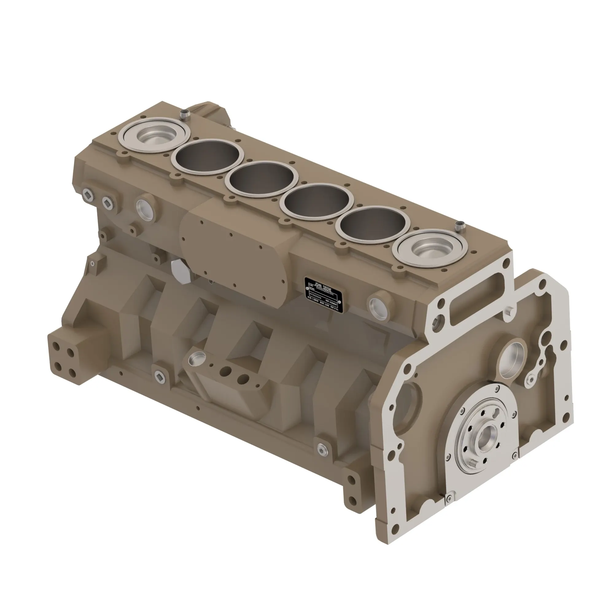 John Deere Short Block Assembly - DZ114668