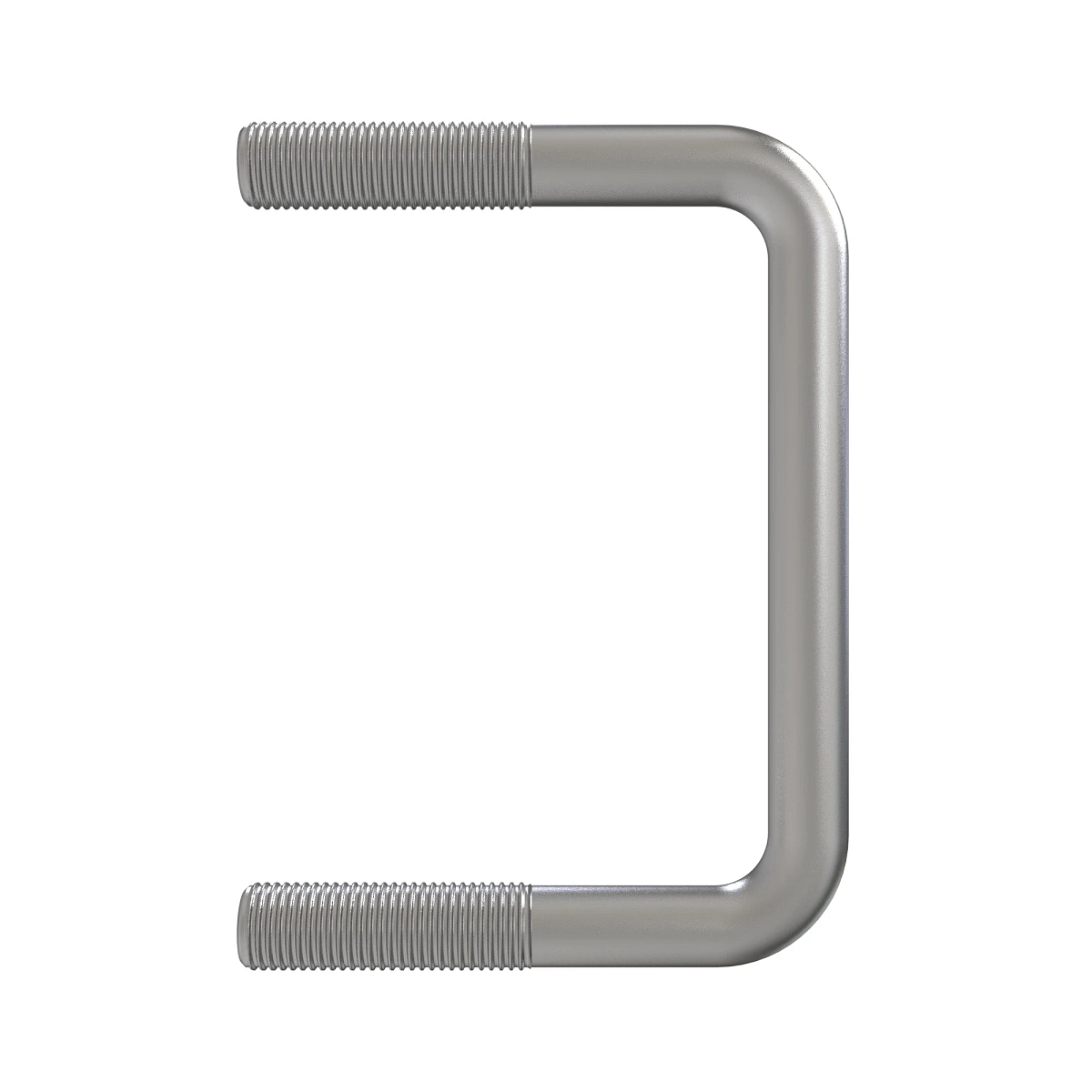 U-Bolt, 5/8"-11 X 89, 4" Span, Zn