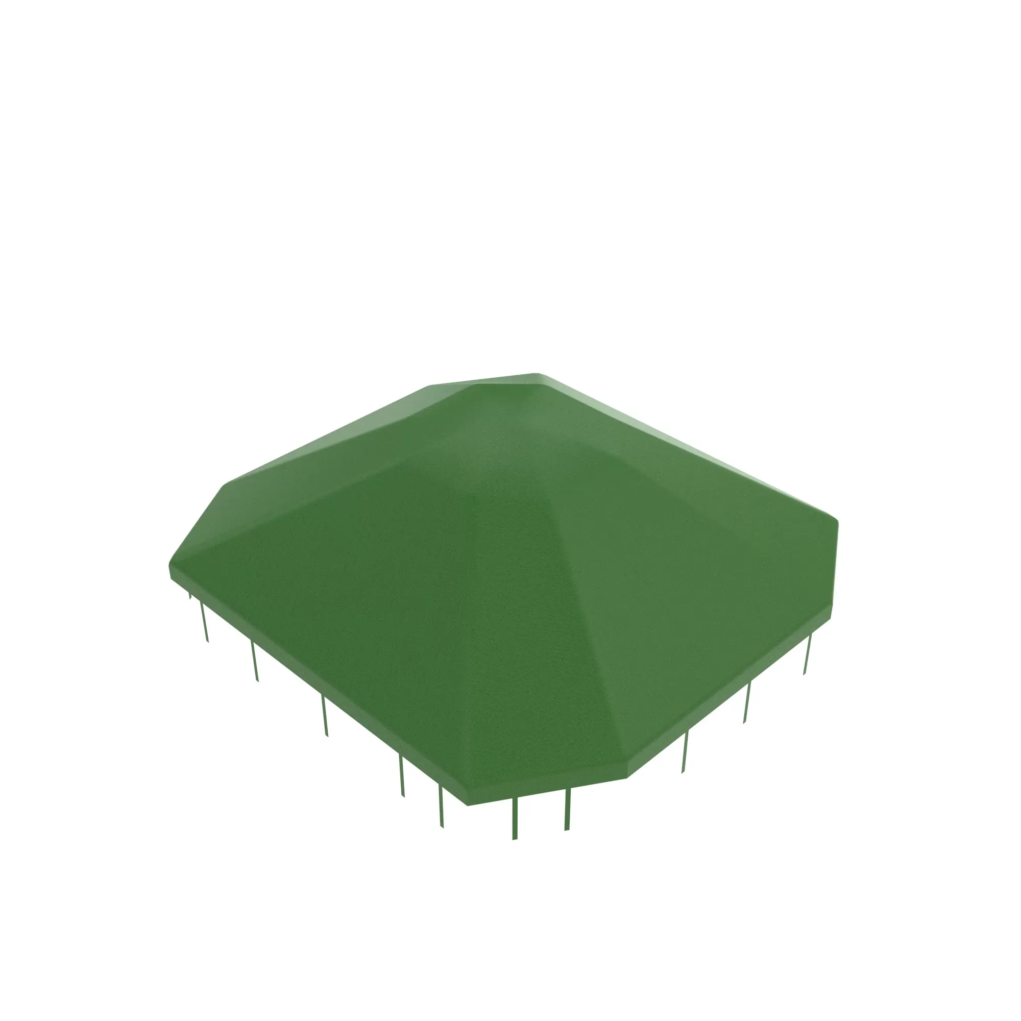 John Deere Grain Tank Cover - DQ49201