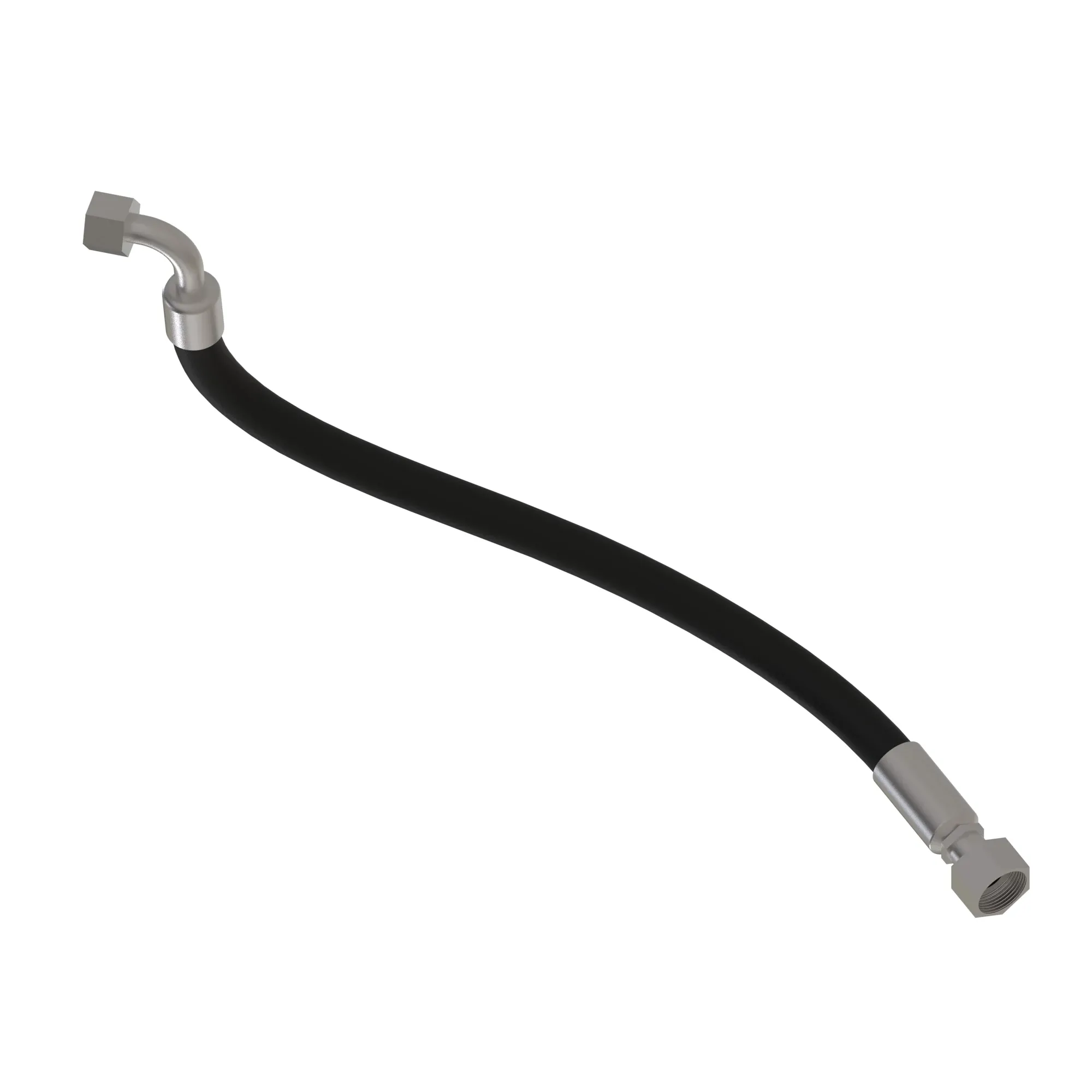 John Deere Transmission Bypass Cooler Fabricated Hydraulic Hose - AT336671