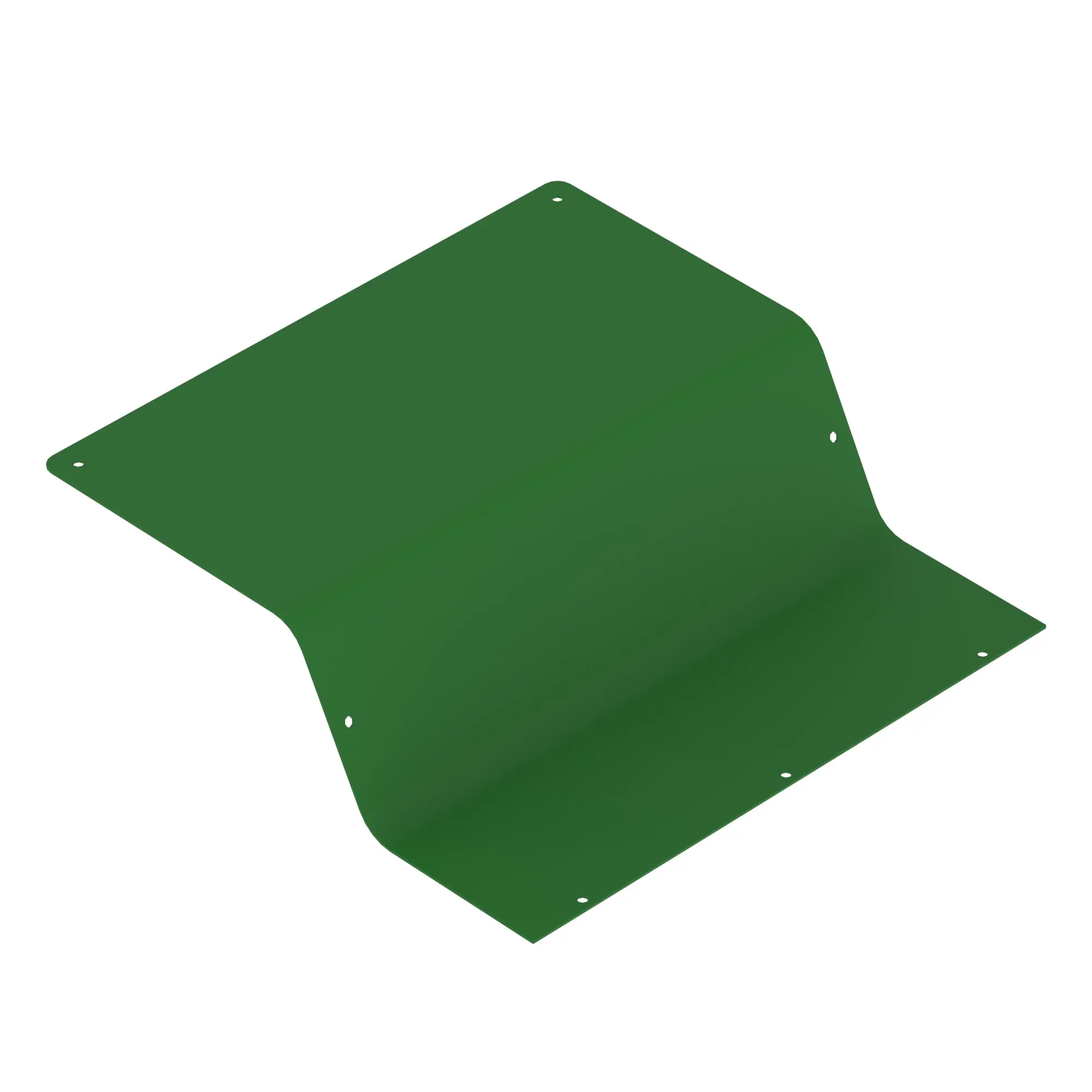 John Deere Engine Hood Plate - F651922