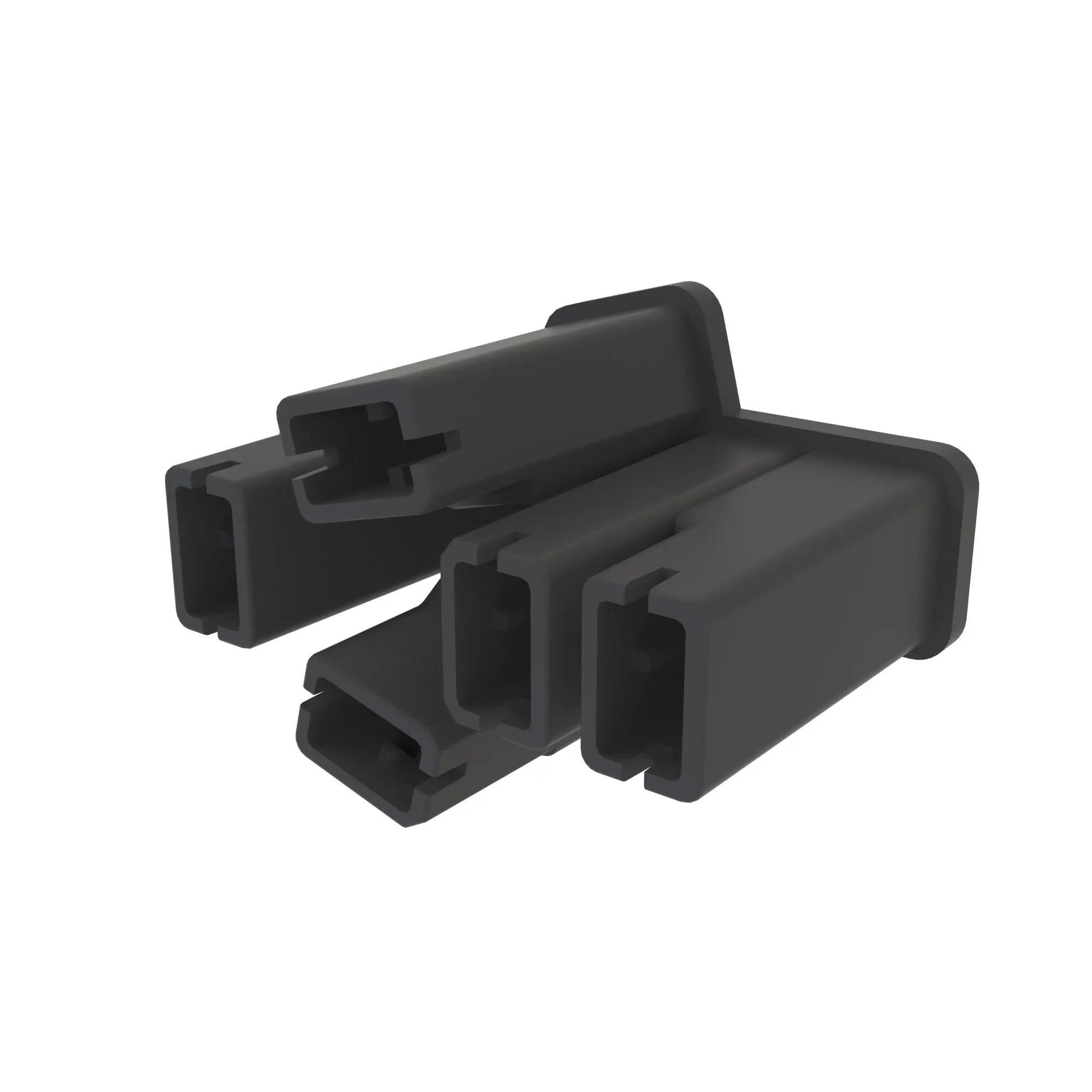 CONN PREH 5W F BLK PLSTC