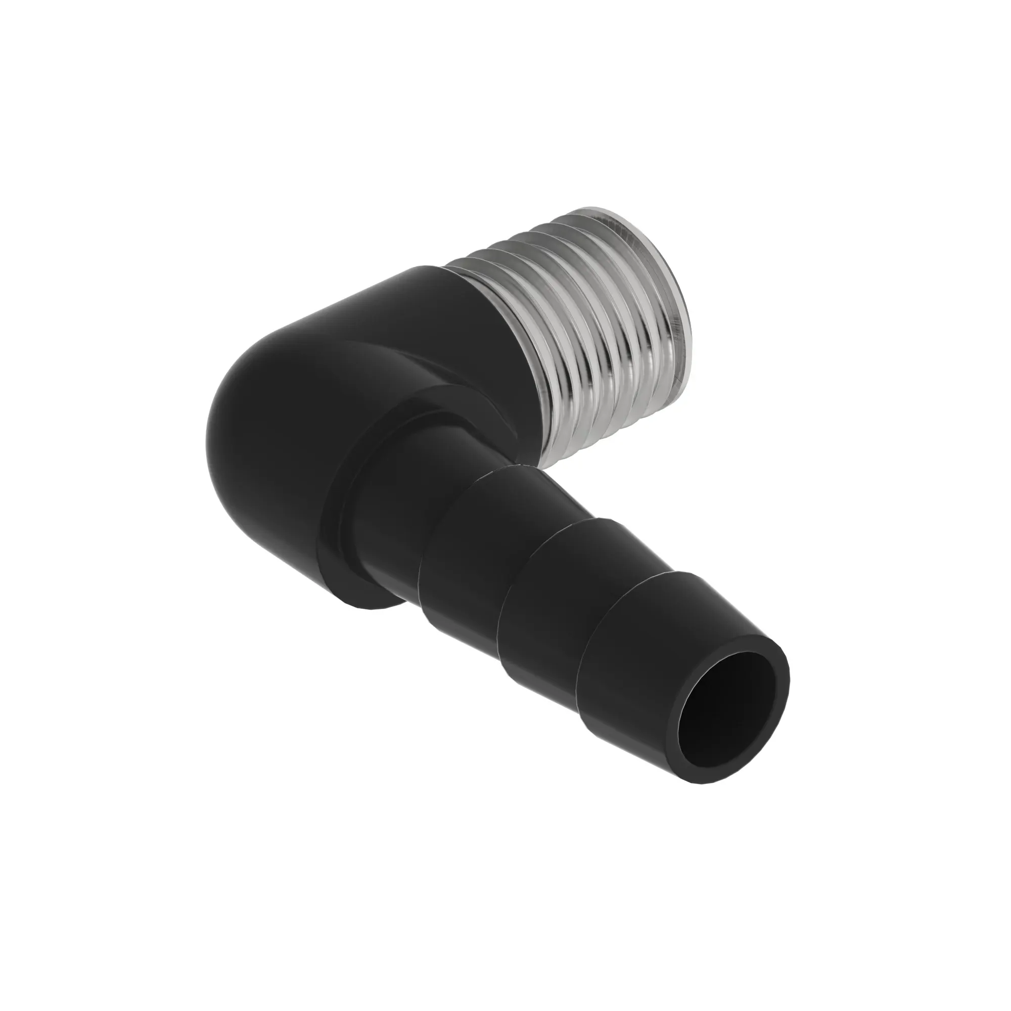 FITTING, PIPE ELBOW, BARBED
