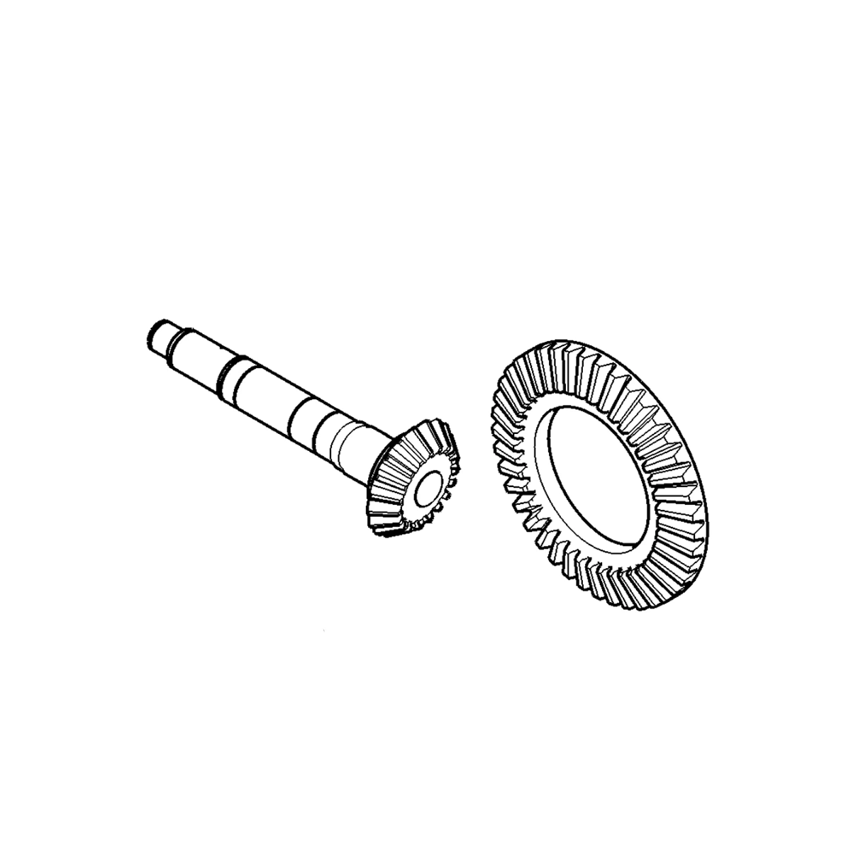 Gear, Differential, Spiral Be