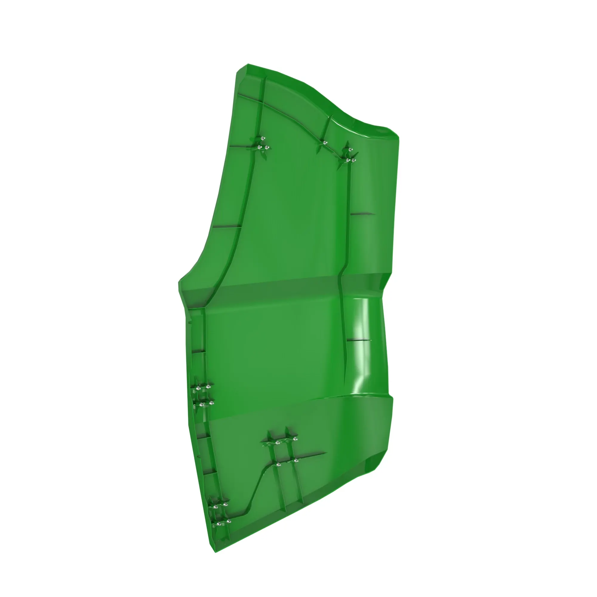 John Deere Vertical Radiator Door Panel with Studs - AH234687