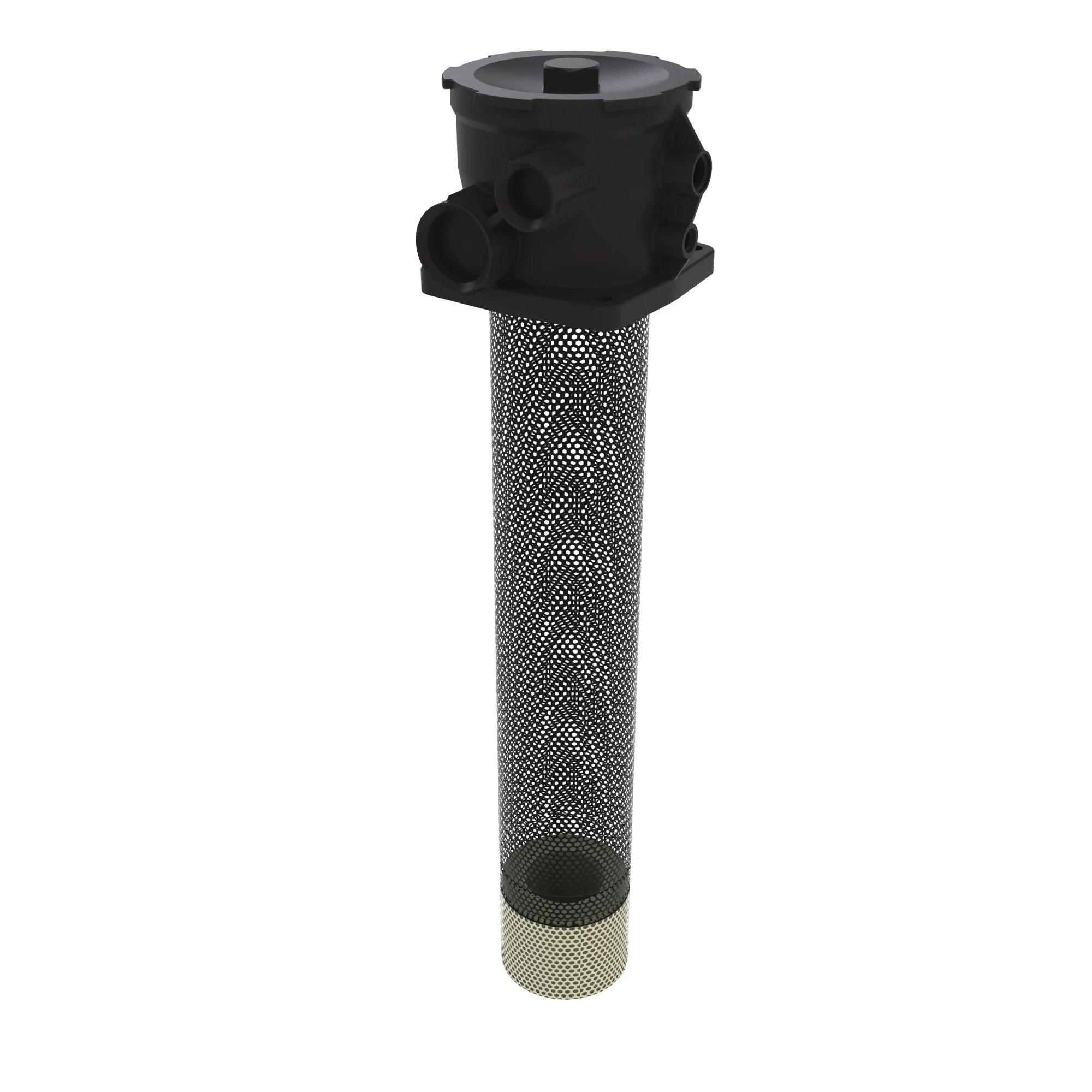 In tank filter assembly, 2 mm thick housing