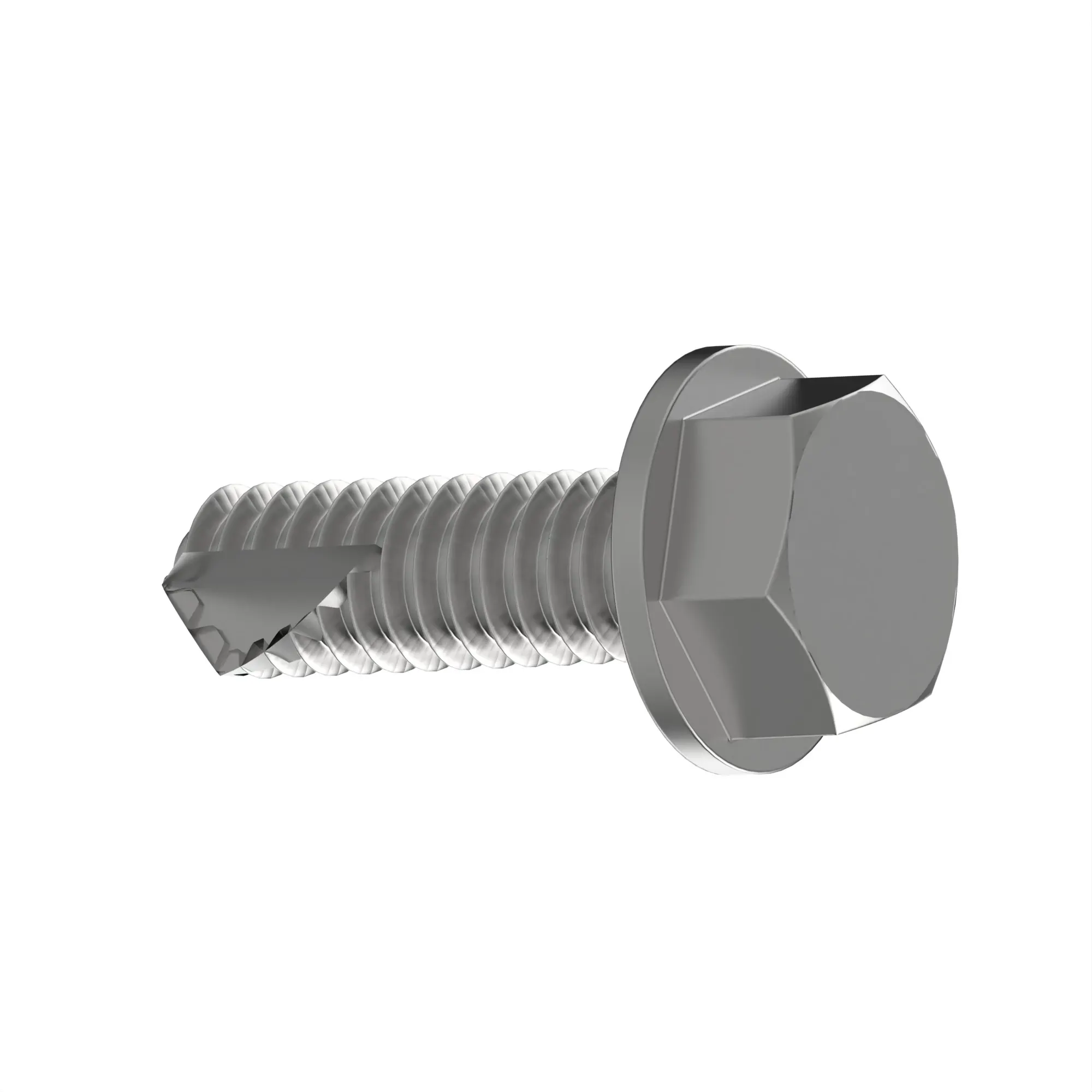 Screw, Slftpg, Spd Thd, Hex Wshr HD