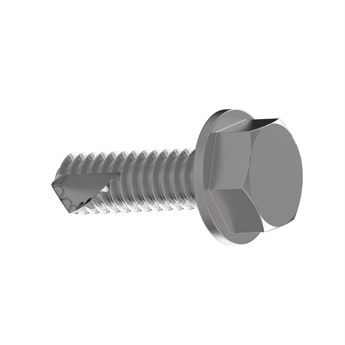Screw, Slftpg, Spd Thd, Hex Wshr HD
