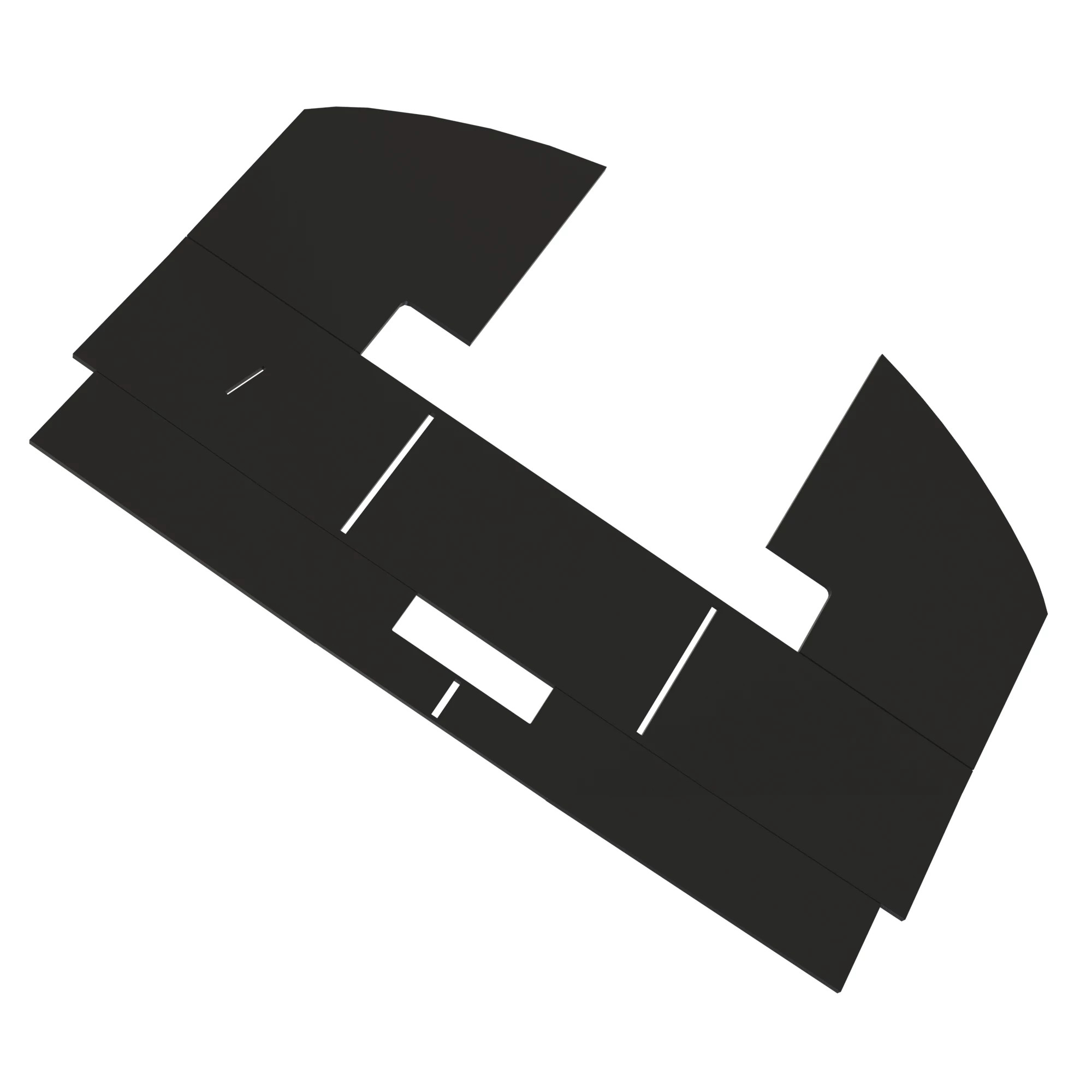 John Deere Roof Insulation Mat Heat Shield - F682307