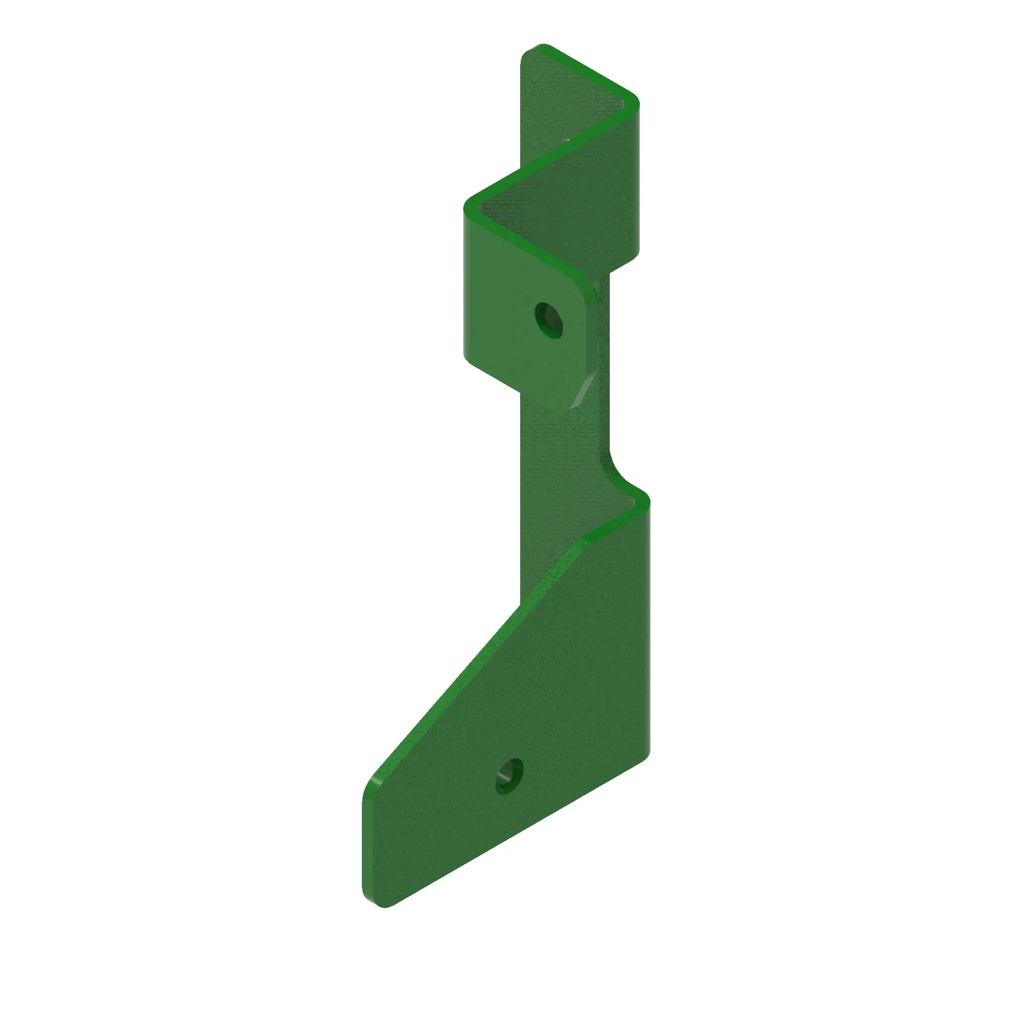 Bracket, Block Clamp L M8 Weldnut