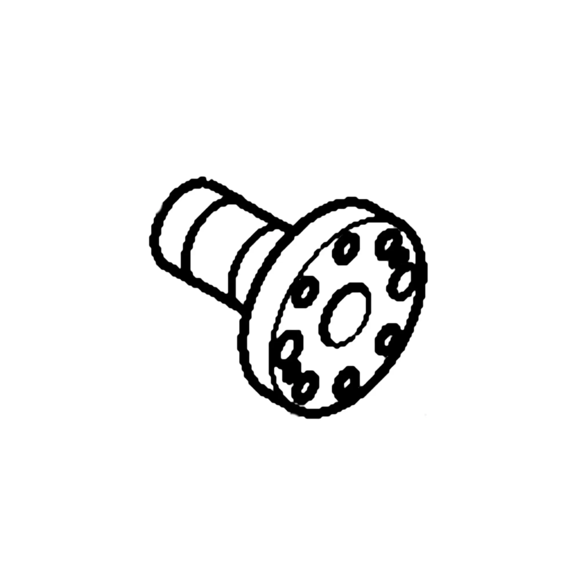 John Deere Front Wheel Hub - M809133