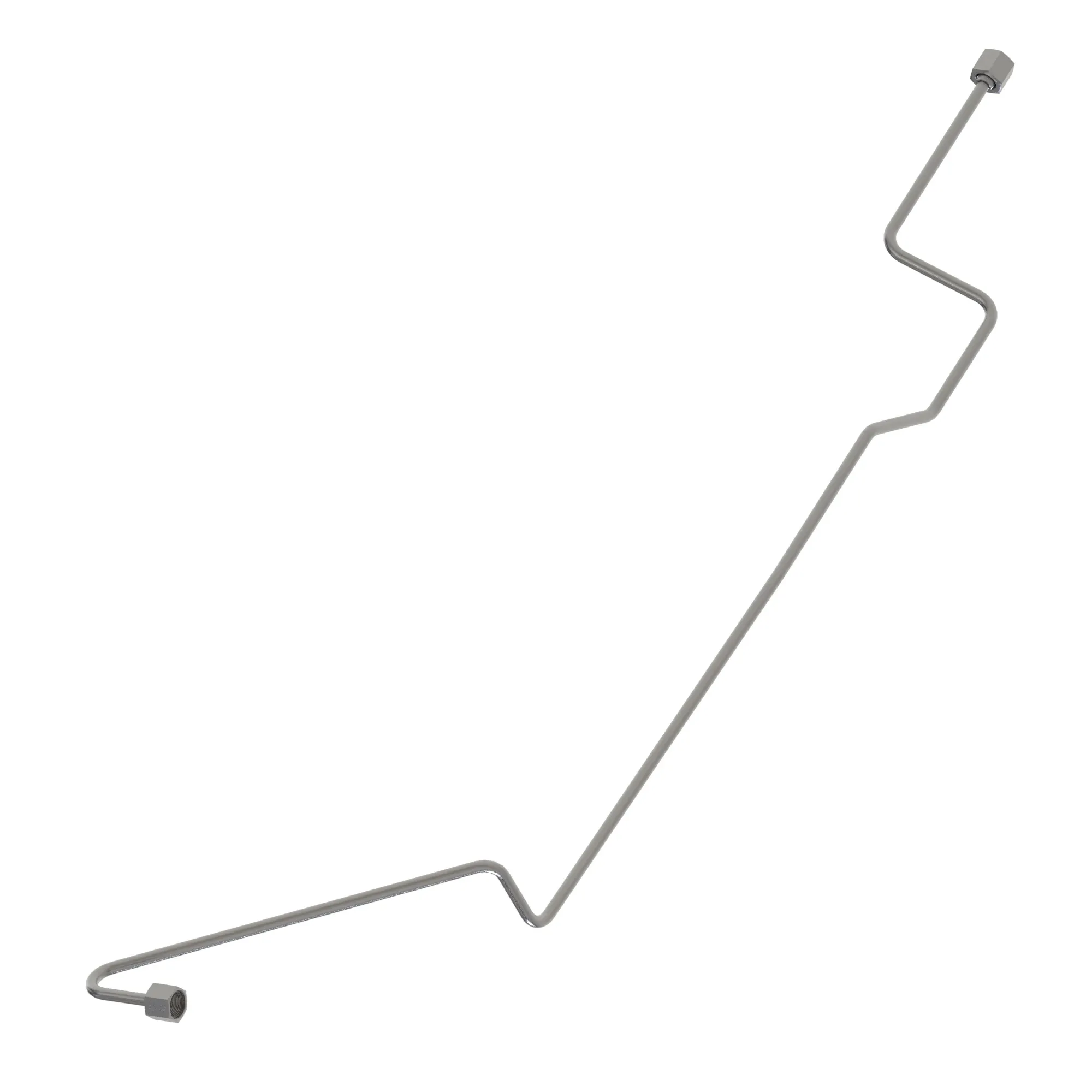 John Deere Brake Oil Line, Left Side, Second Half - SJ42676