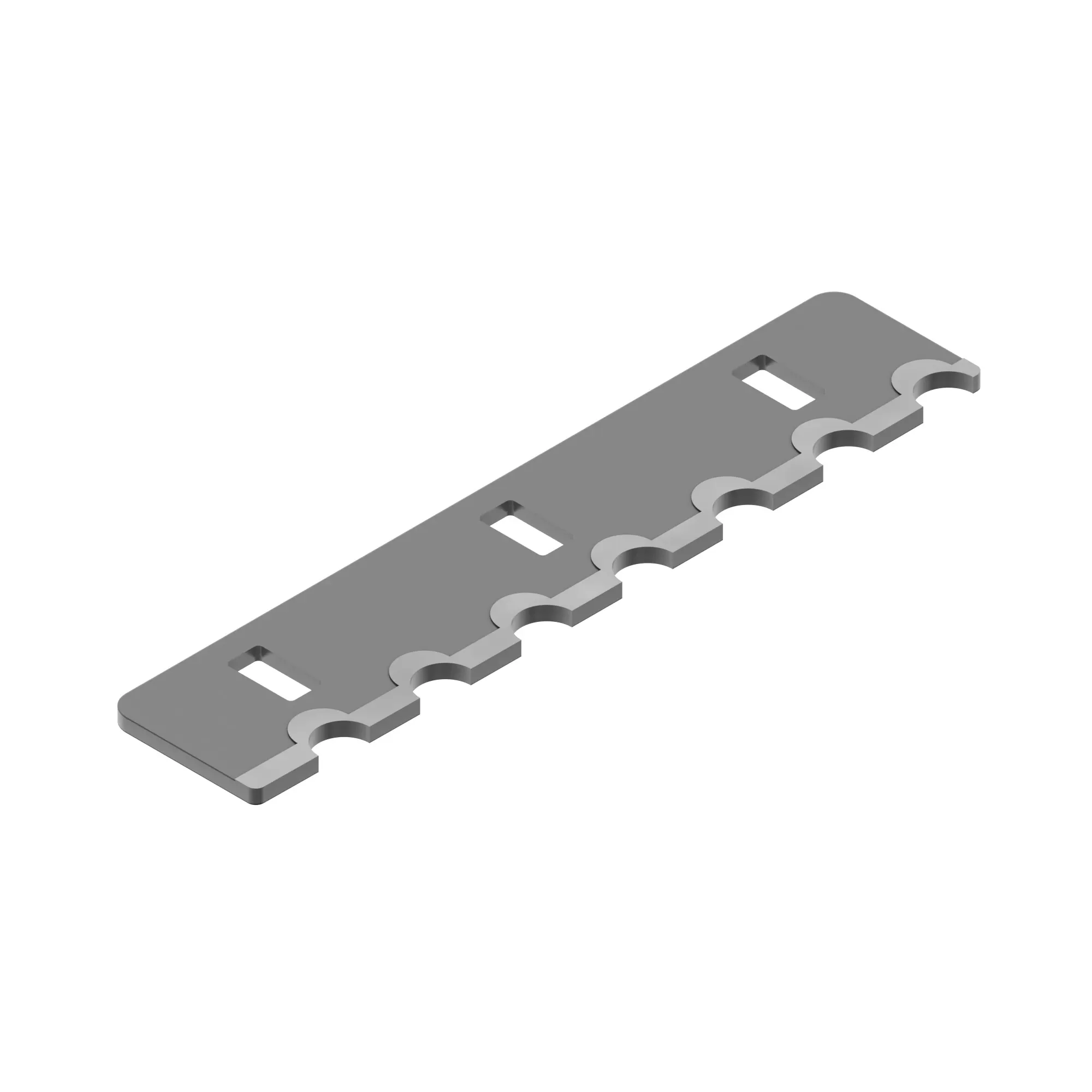 John Deere Blower Rotor Serrated Blade, Coated - HXE71452