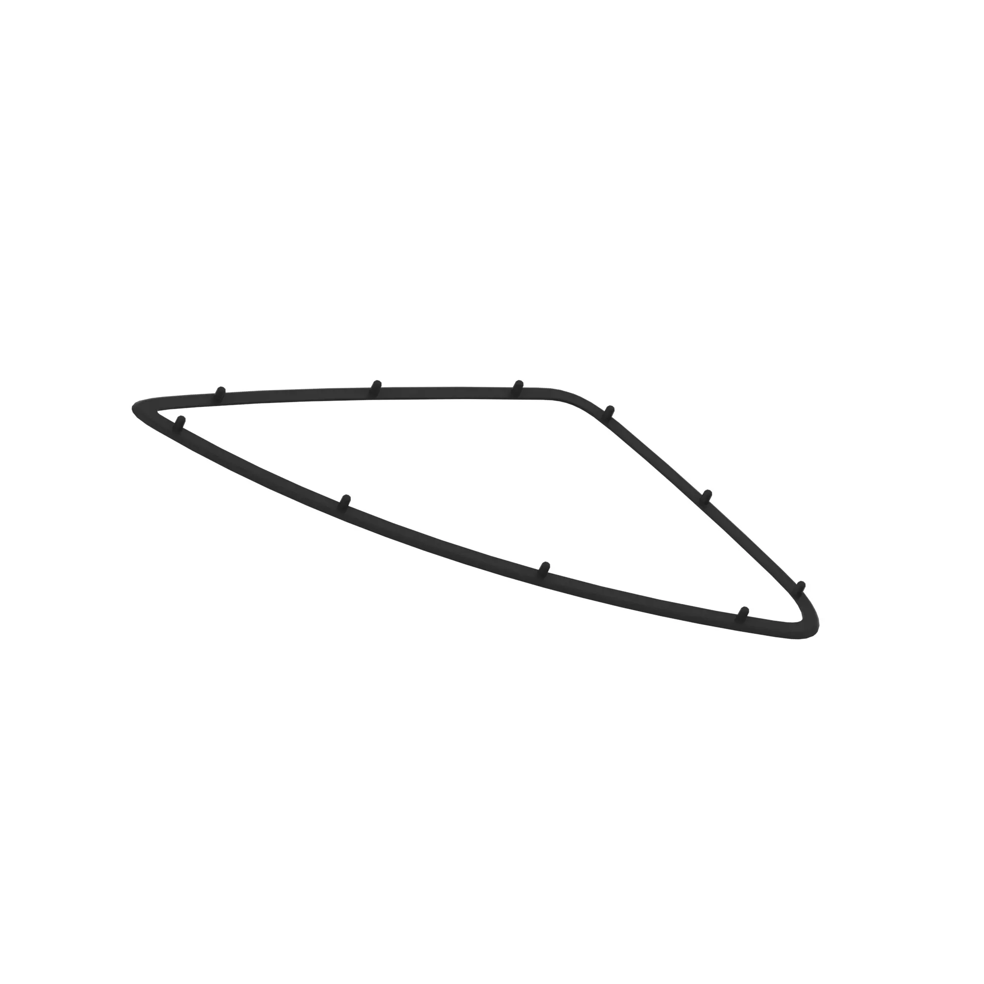PANEL, 9R RH FIXED PANEL GRILL TRIM