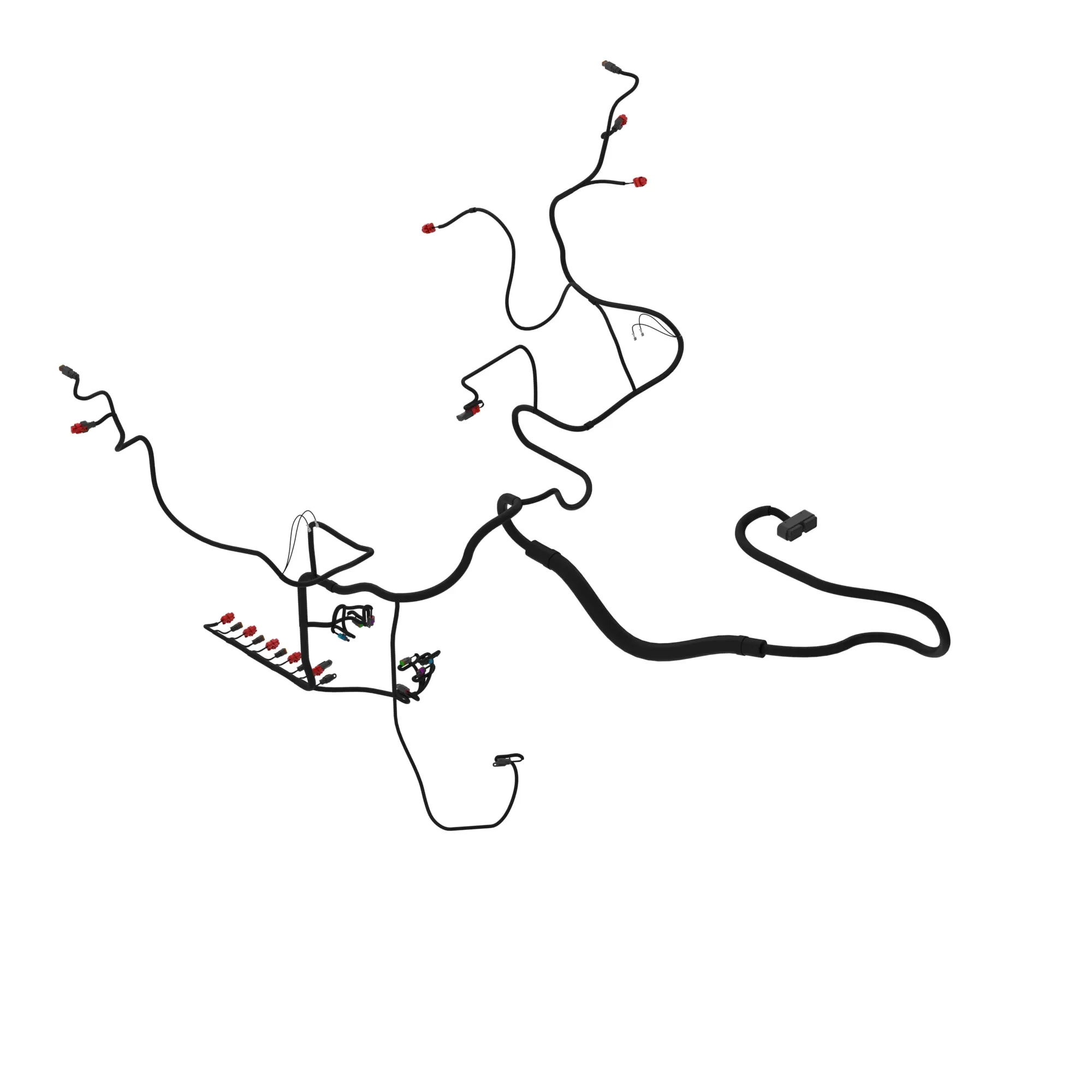 John Deere Loader Frame Chassis Wiring Harness - AT469187