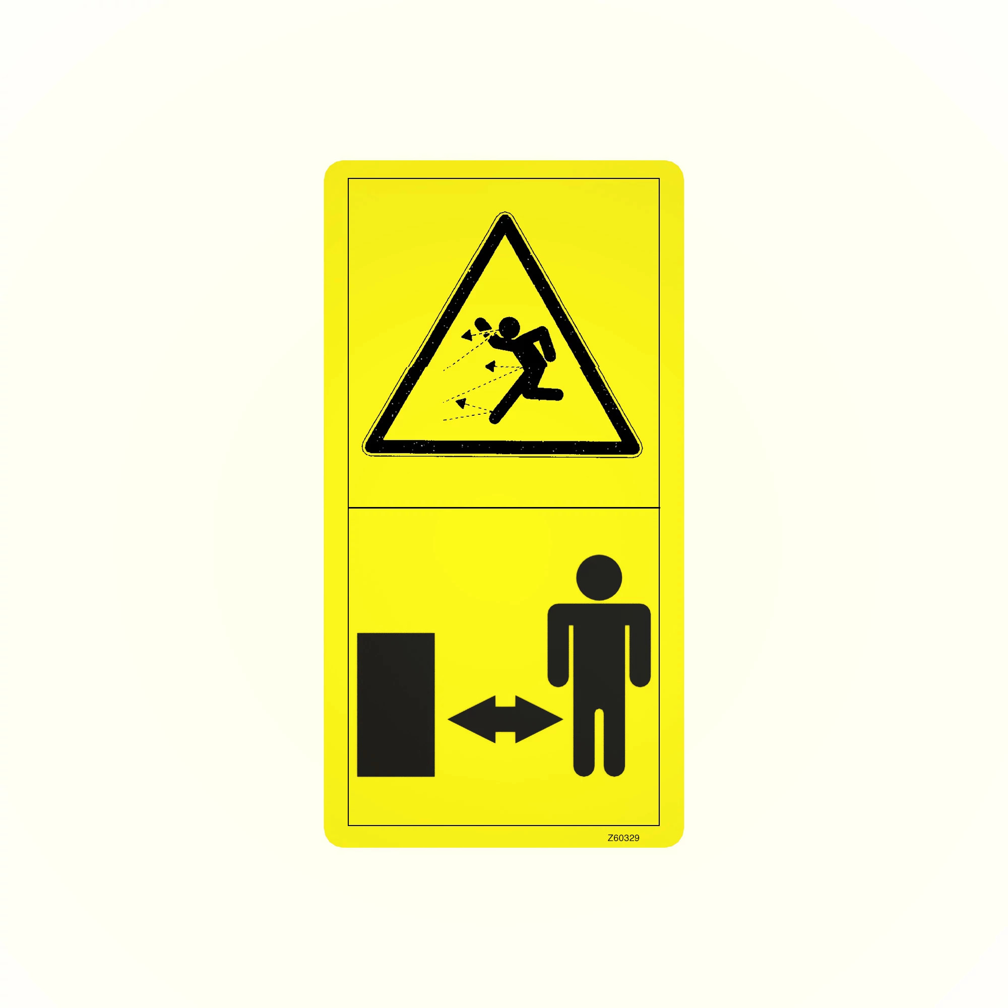John Deere Safe Distance Label - Z60329