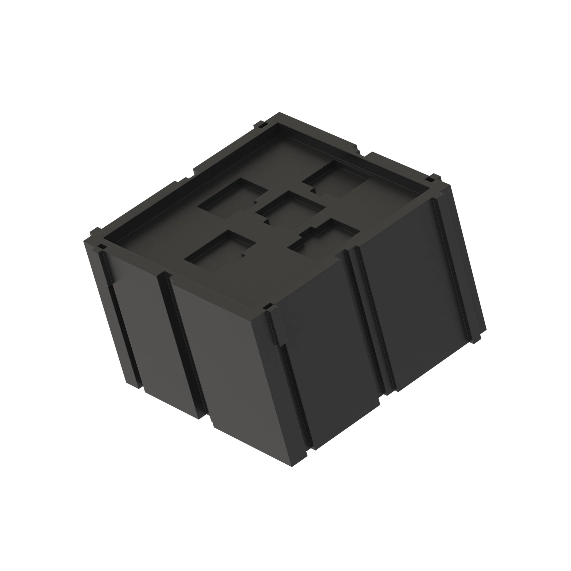 DILL 4WAY MODULE UNSLD NEUTRAL PLST
