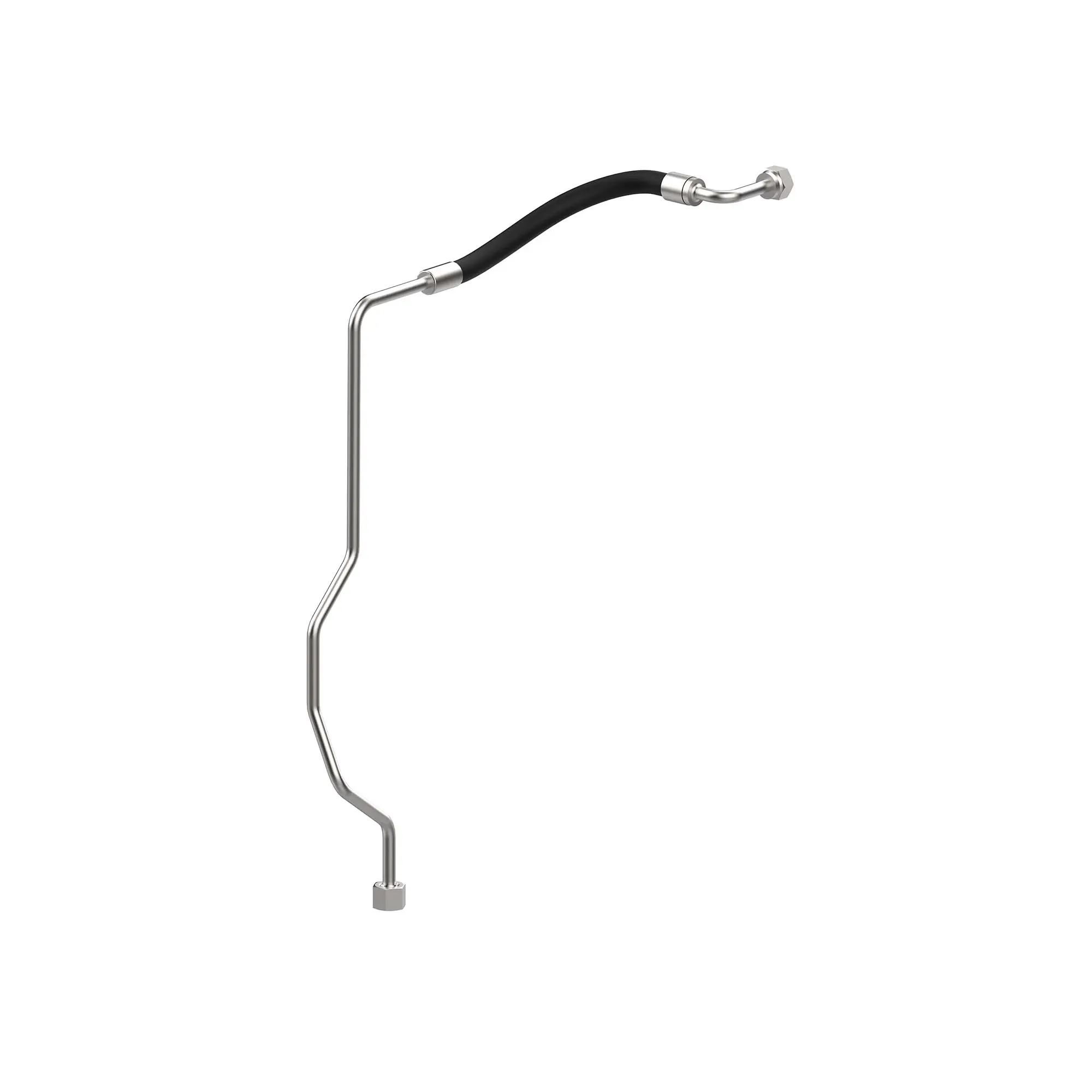 John Deere Cab Suspension RH Lower Hydraulic Hose - RE578979