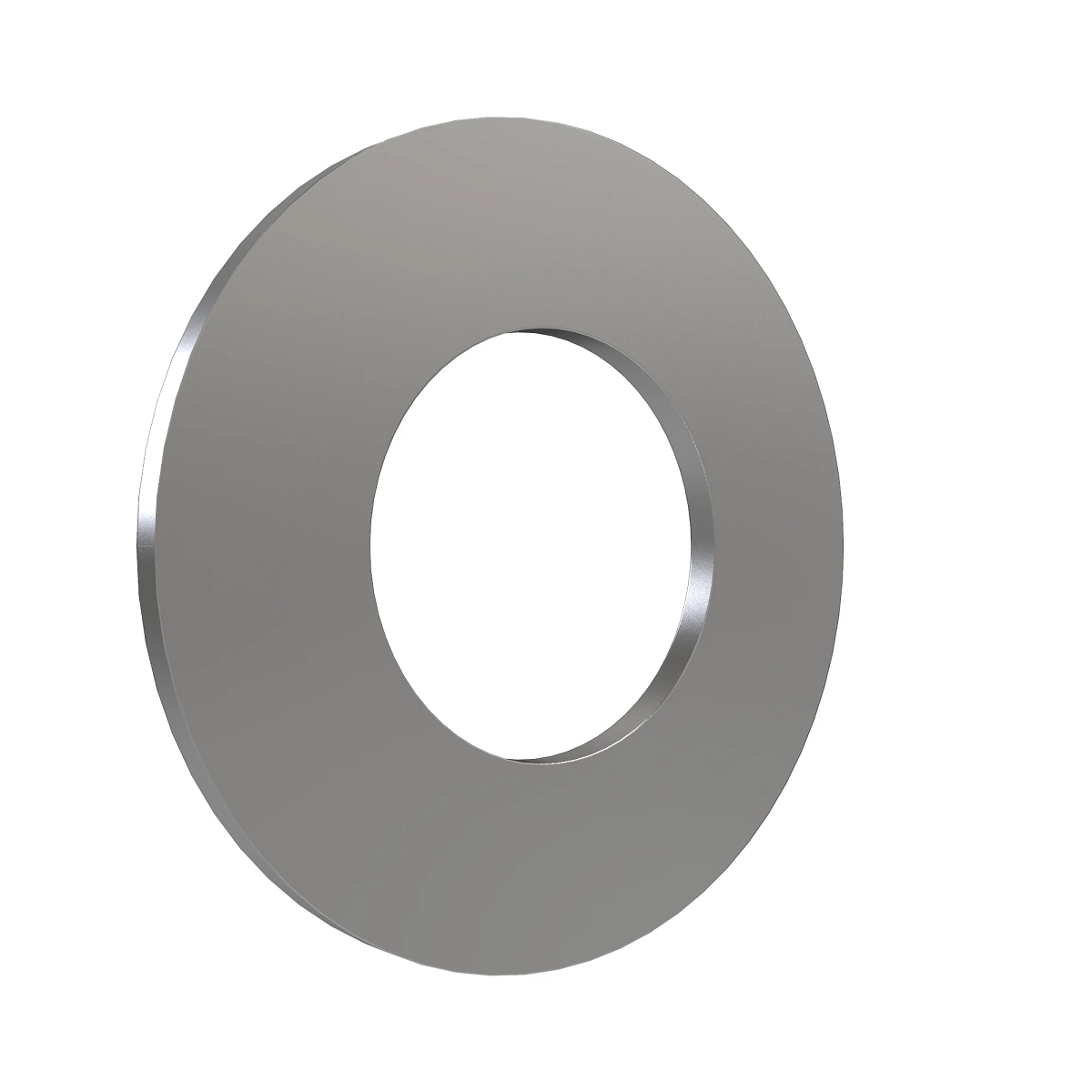 Washer, Metallic, Crinkled