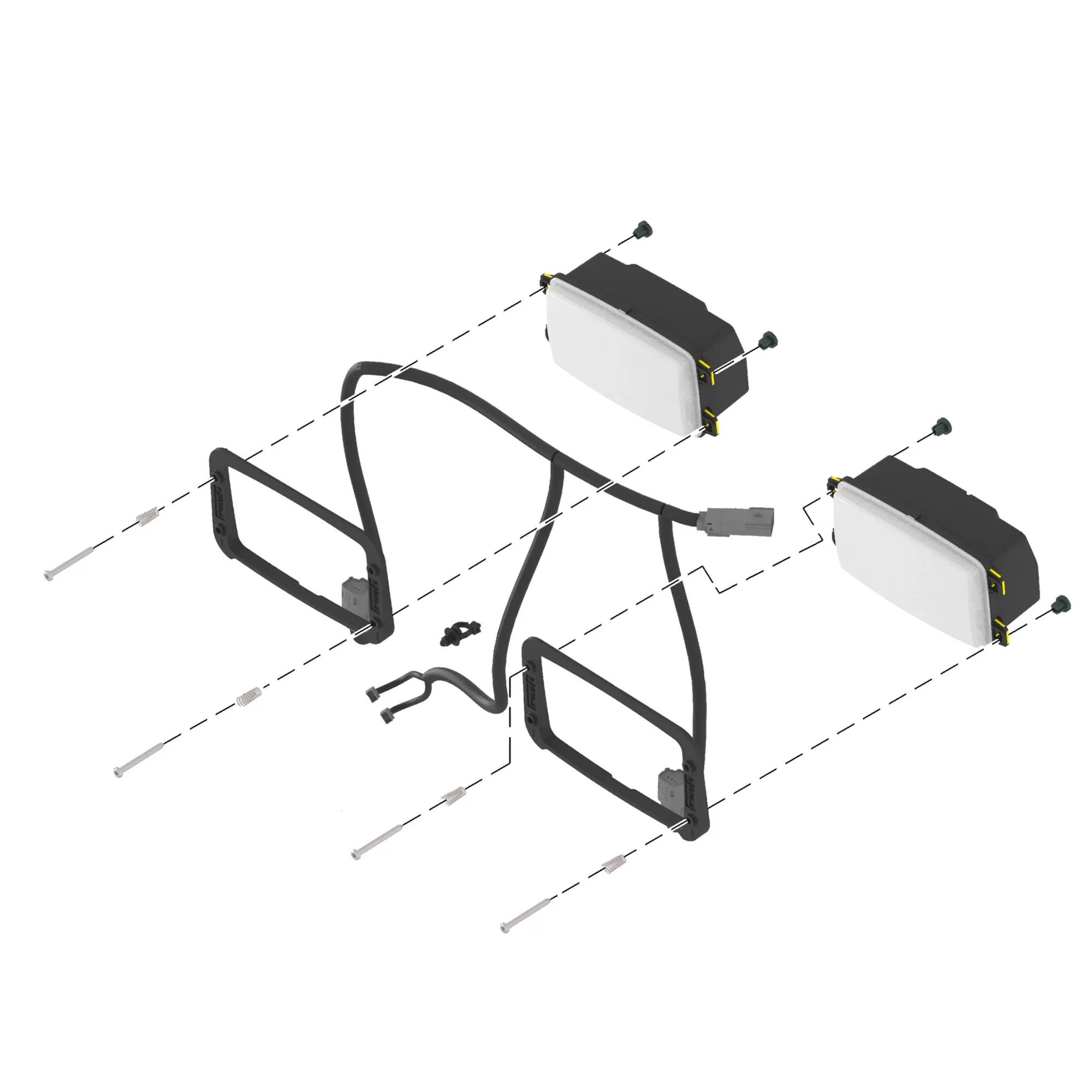 John Deere LED Head Lamp Kit - BXX10605