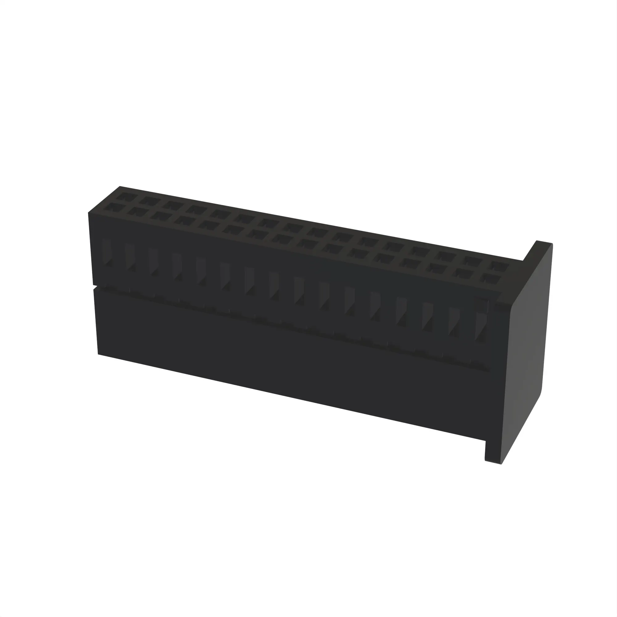 DELPHI MQS 32W FEM UNSLD BLK PLYSTR