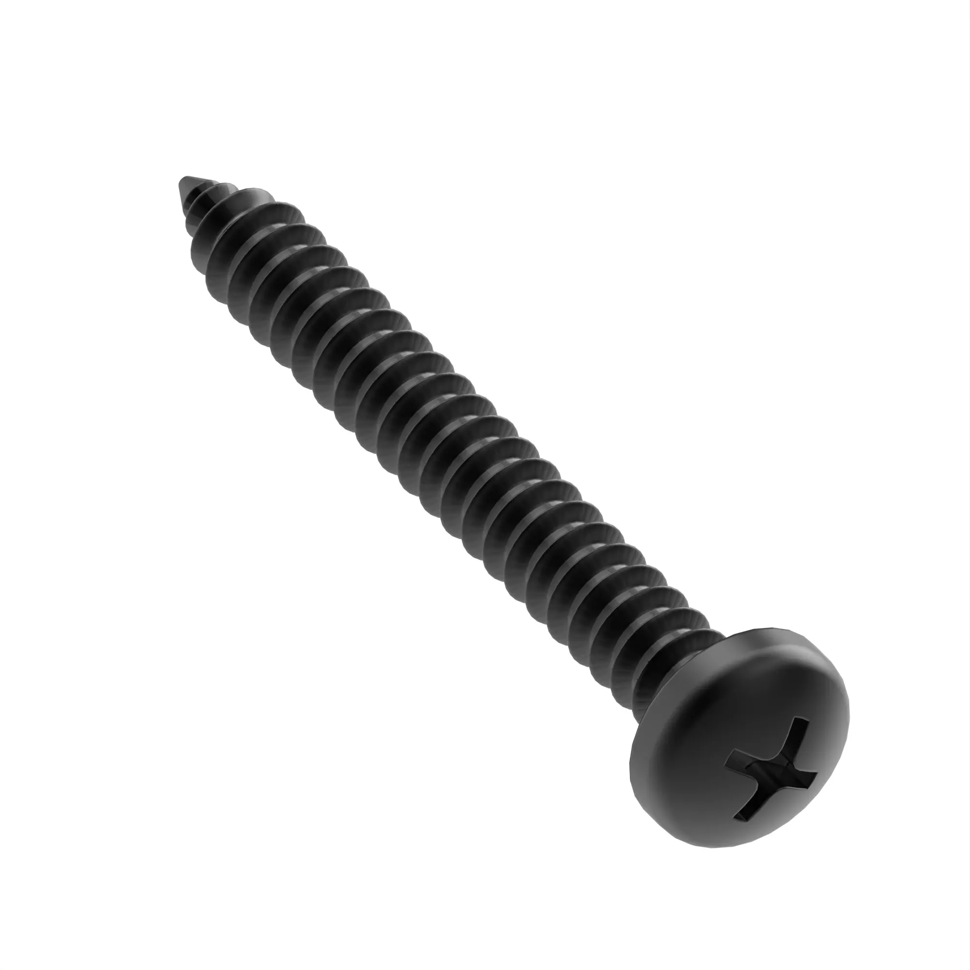 John Deere Pan Head Self-Tapping Screw, 0.154" X 1-1/4" - 37M7268