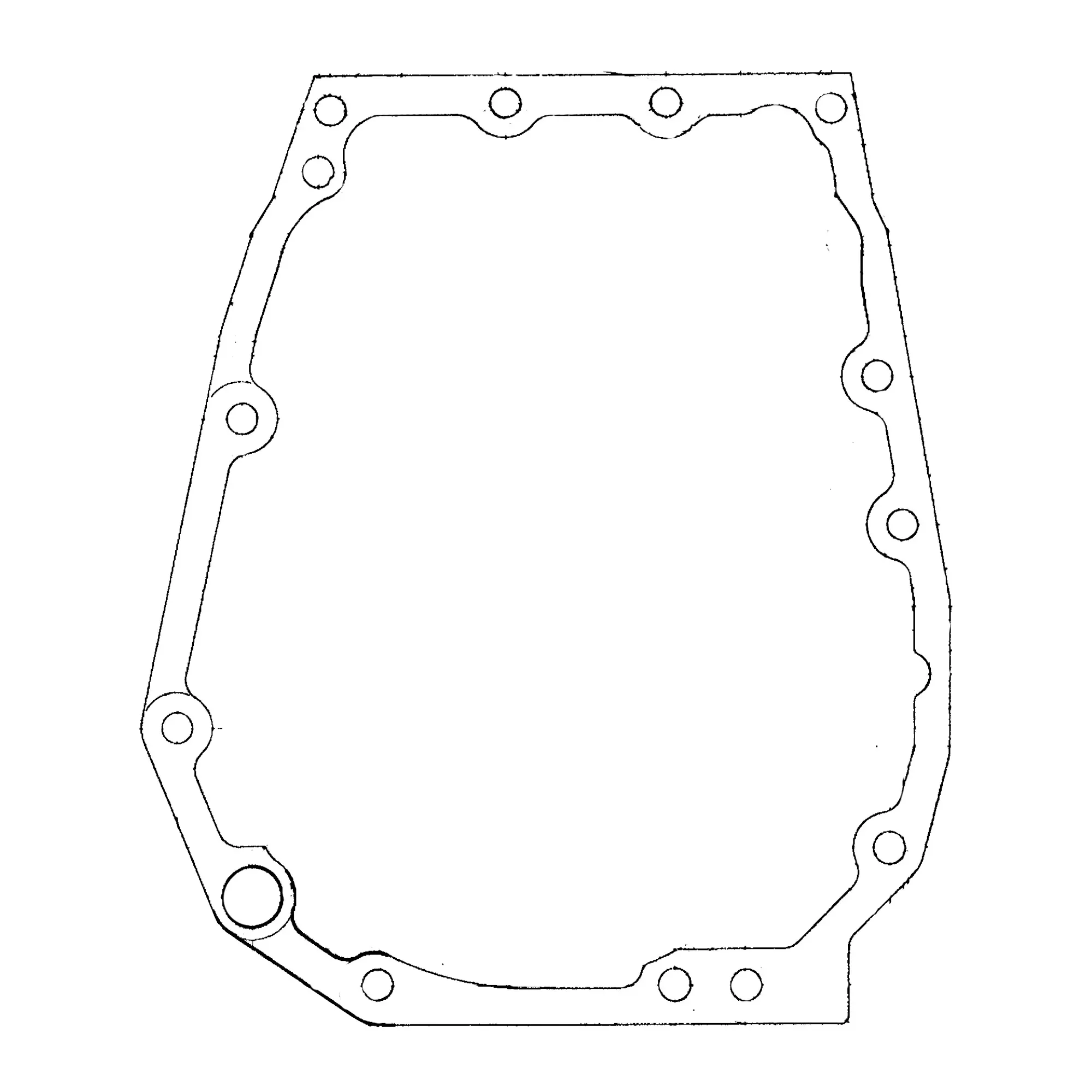 John Deere Clutch Housing to Transmission Case Gasket - T211806