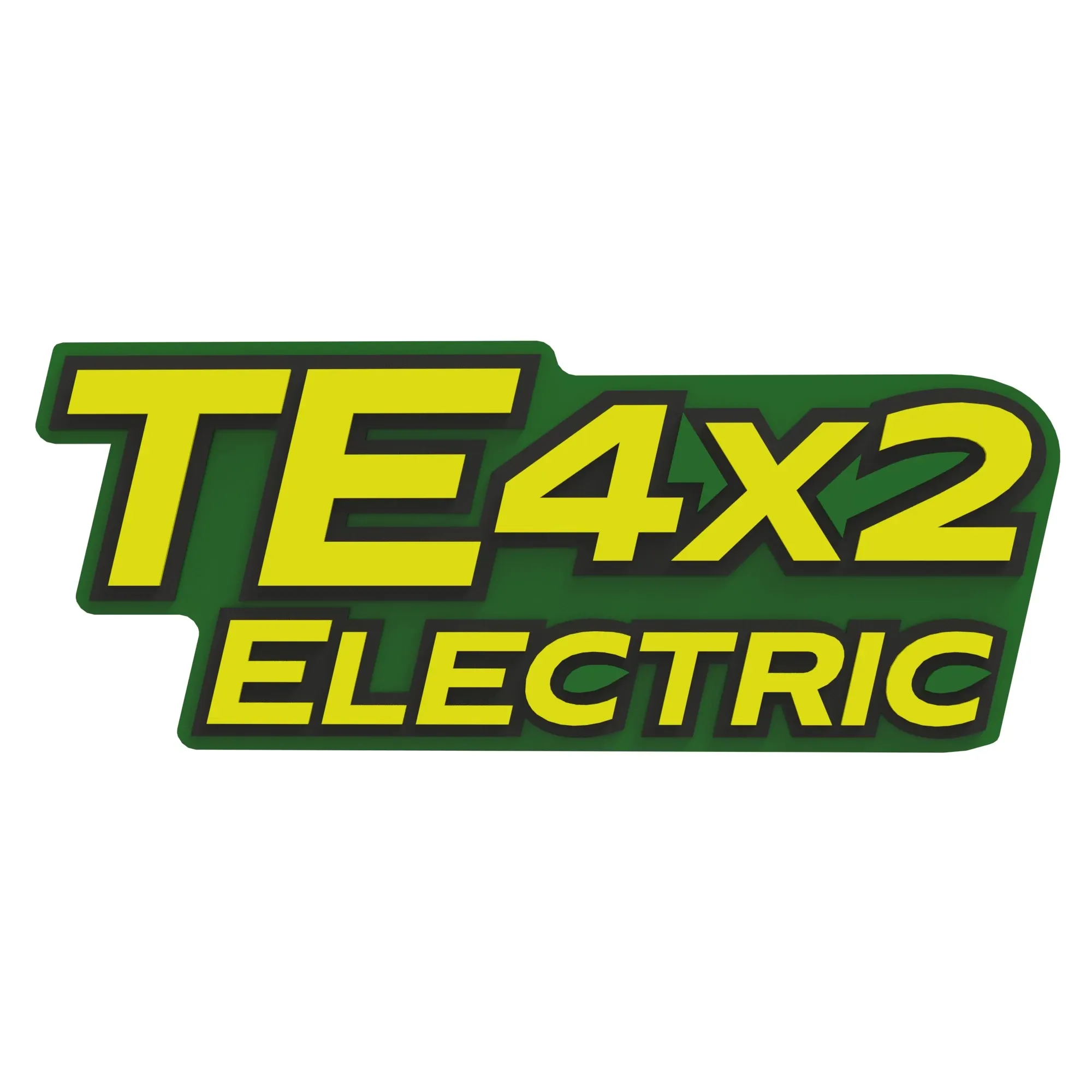John Deere TE 4X2 Electric Label - UC28408