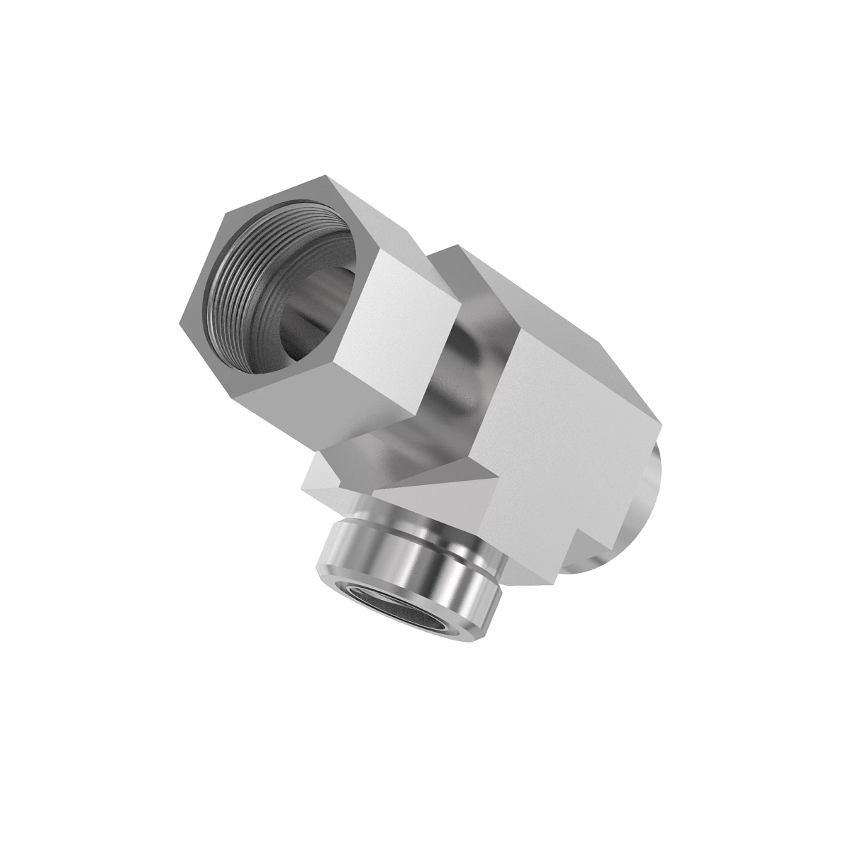 Swivel Run Tee, O-Ring FSF