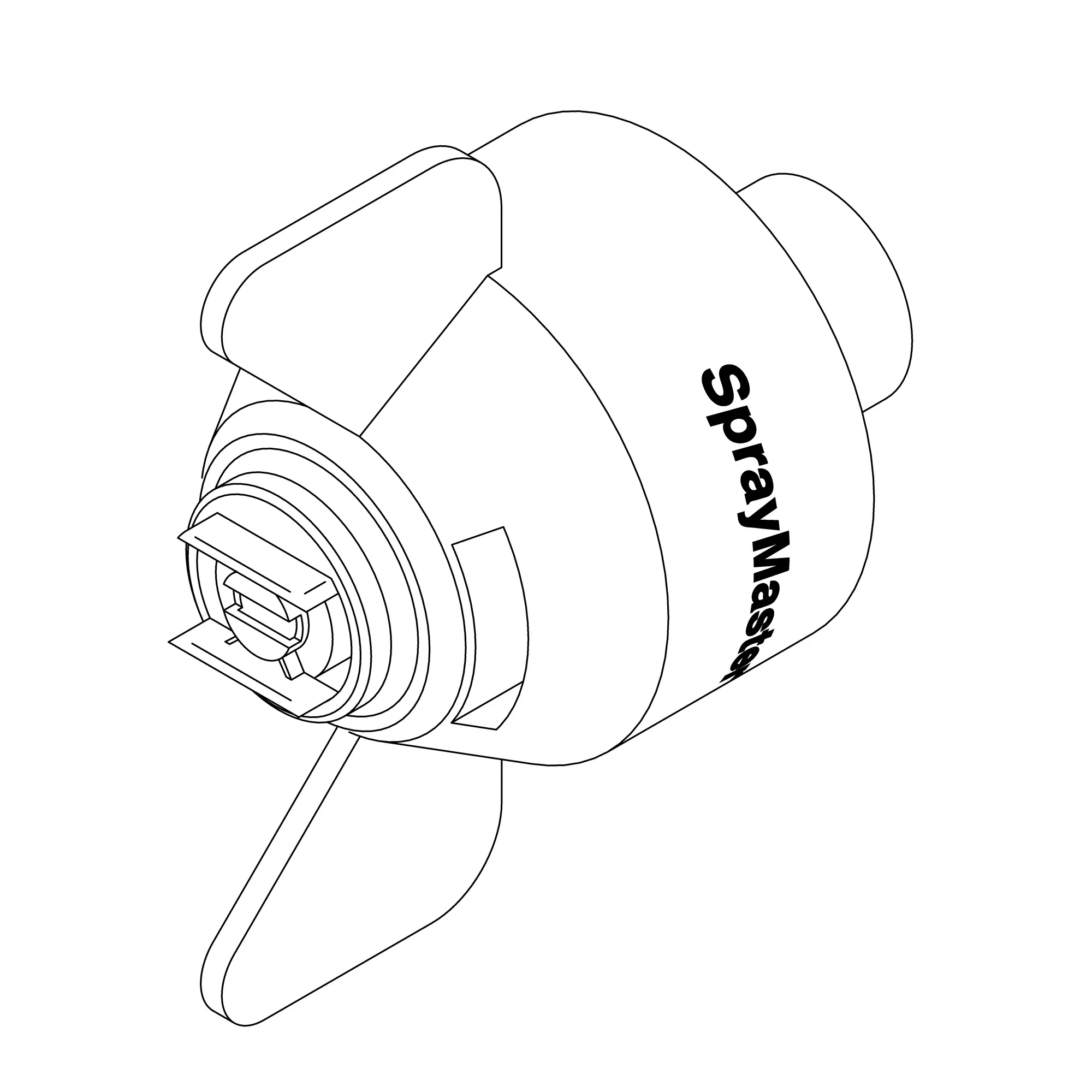 John Deere Ultra-Low-Drift (ULD) 120 Degree Spray Angle Nozzle, 0.15 GPM, 0.6 LPM, Tip Size 015 - PSULDQ20015