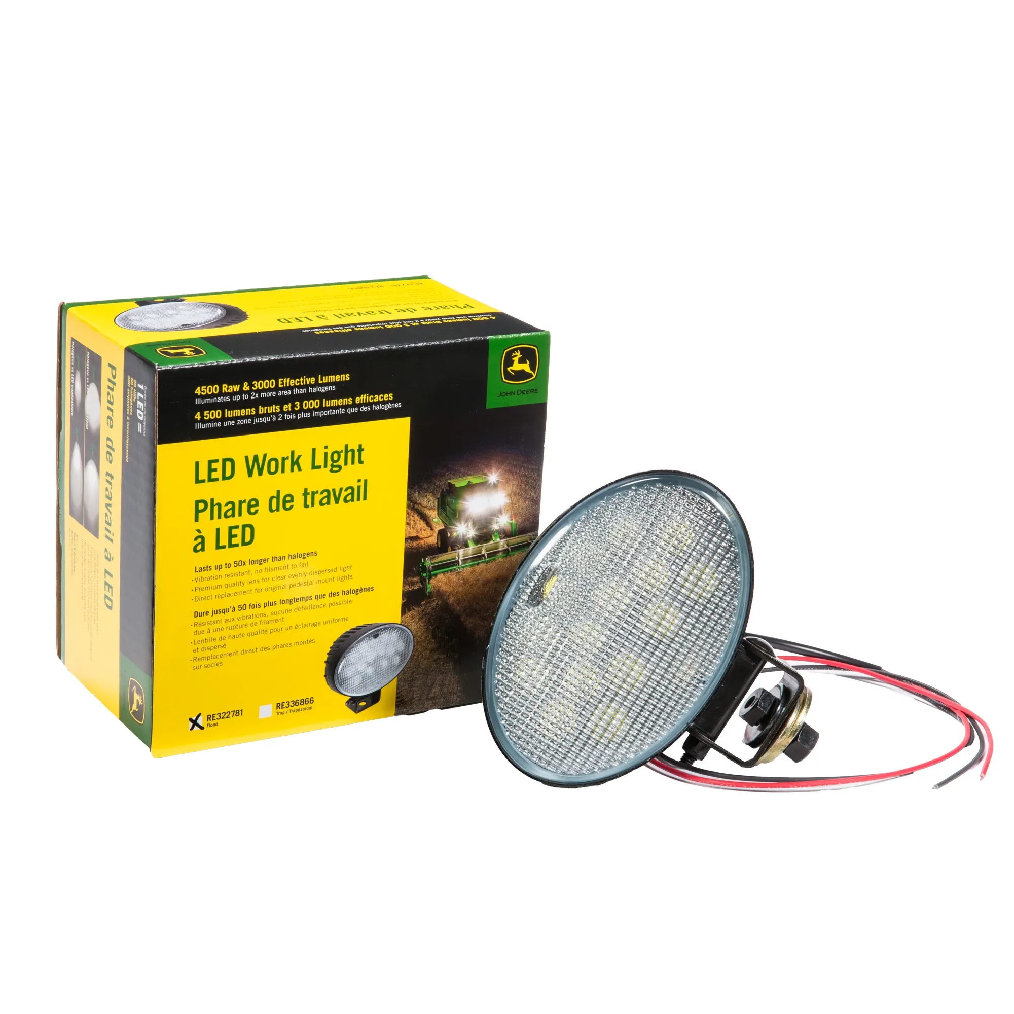 John Deere Oval Floodlamp - RE322781