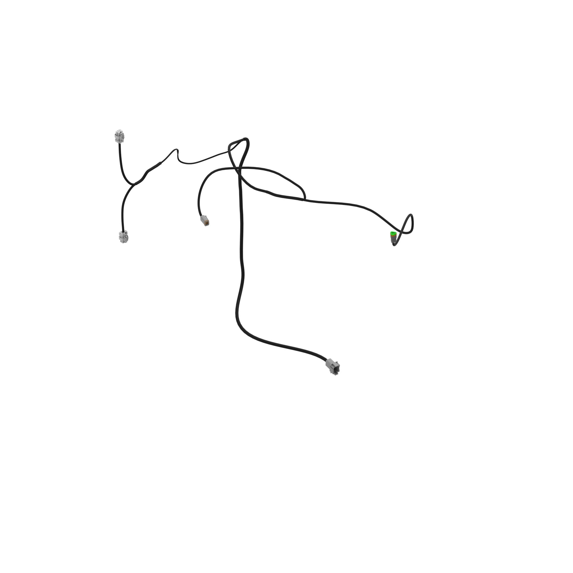 John Deere Large Square Baler Load Pin Wiring Harness - AFH212037