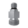 ADAPTER, W/ O-RING, STRAIGHT M8X1 9