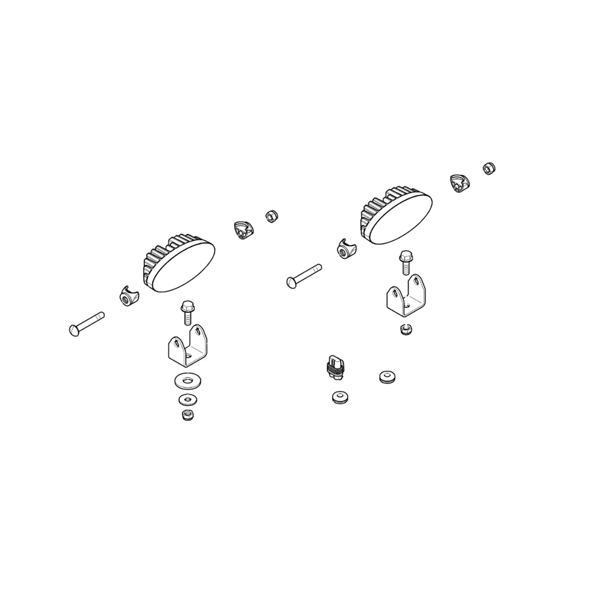 John Deere Work Light Kit - BL15718