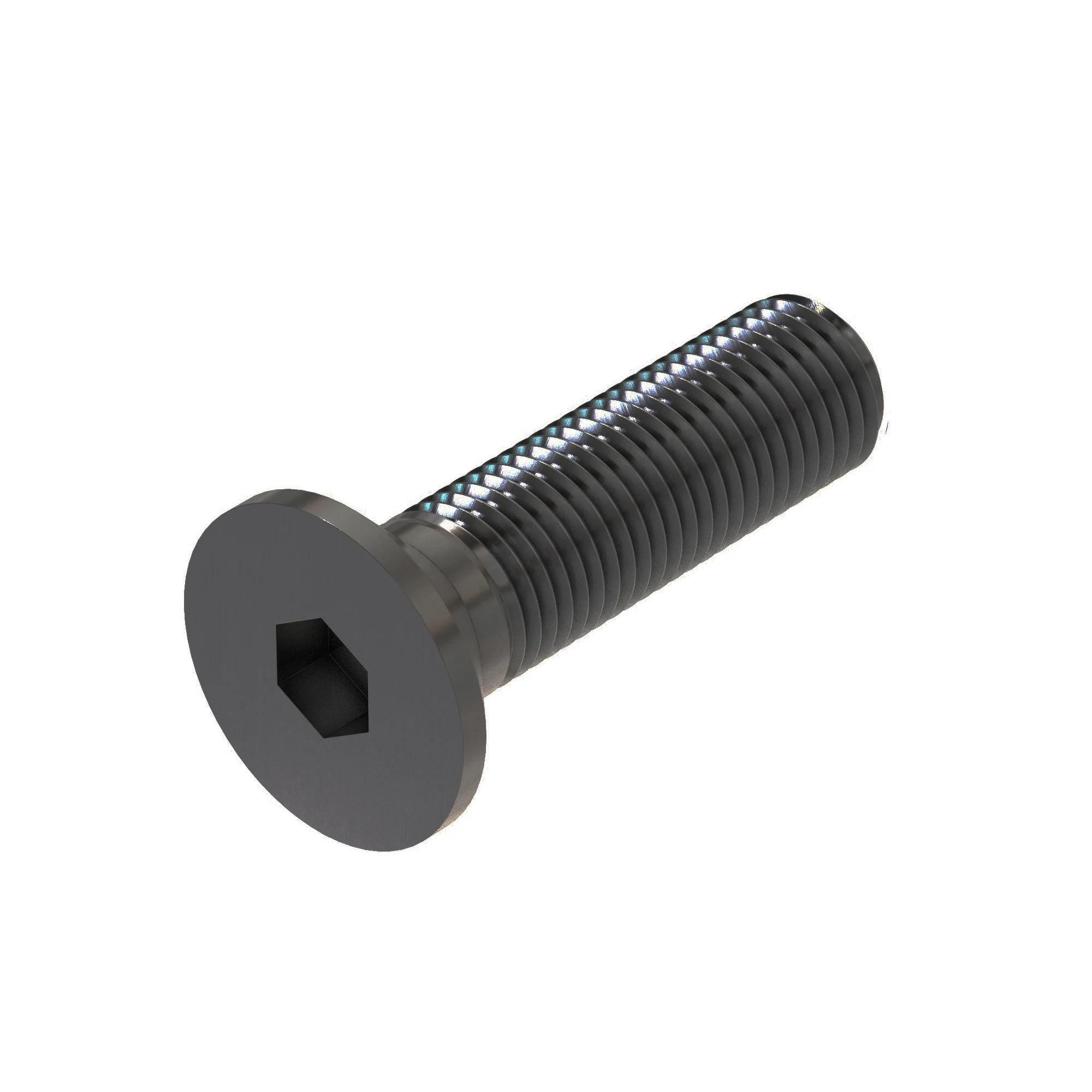 SCREW, HEX FLAT CTSK HEAD, METRIC