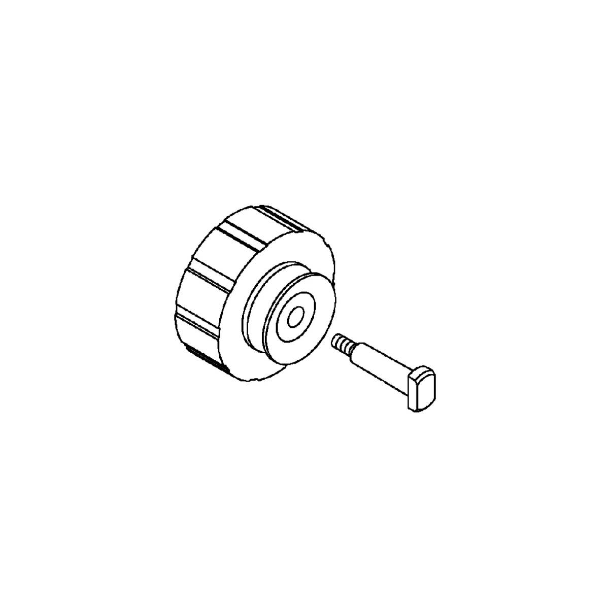 John Deere Alternator Rotor - AM880340