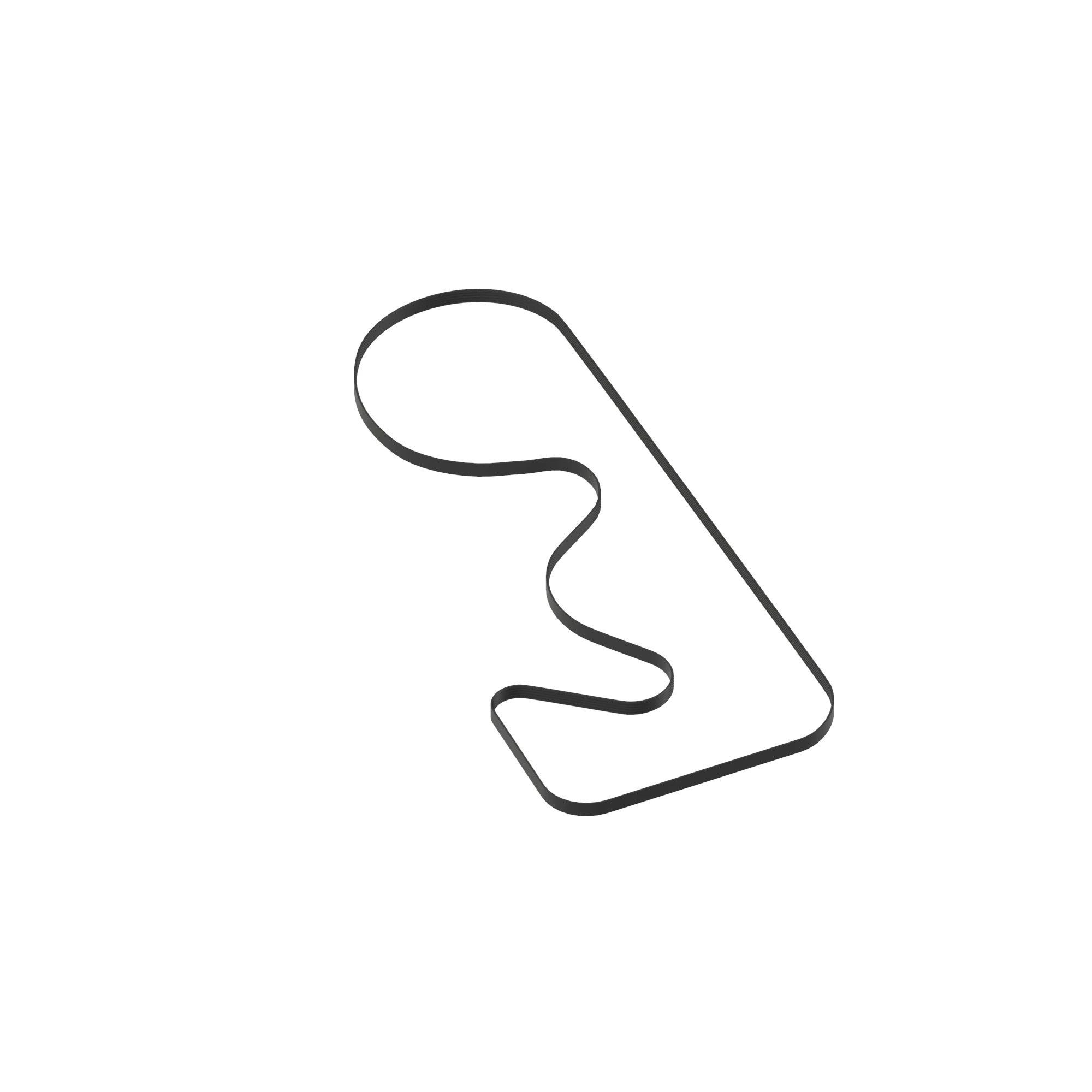 John Deere Engine Auxiliaries Drive V-Belt, Effective Length 2270 mm (89 inch) - L115657